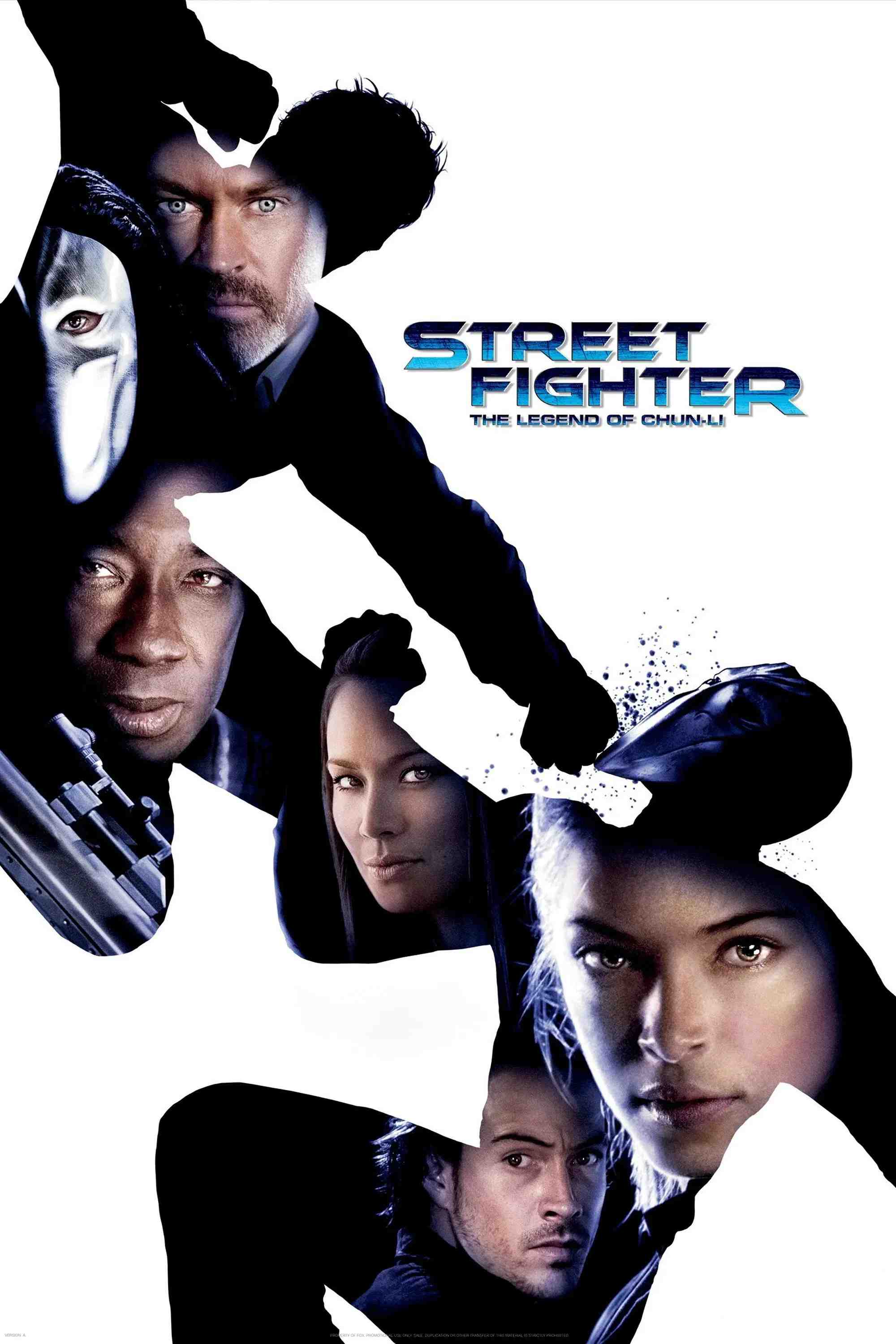 Poster chính thức của phim Phim Hành Động, Phim Phiêu Lưu "Street Fighter: The Legend of Chun-Li" (Street Fighter: The Legend of Chun-Li - 2009), với sự tham gia của diễn viên Kristin Kreuk và Chris Klein.