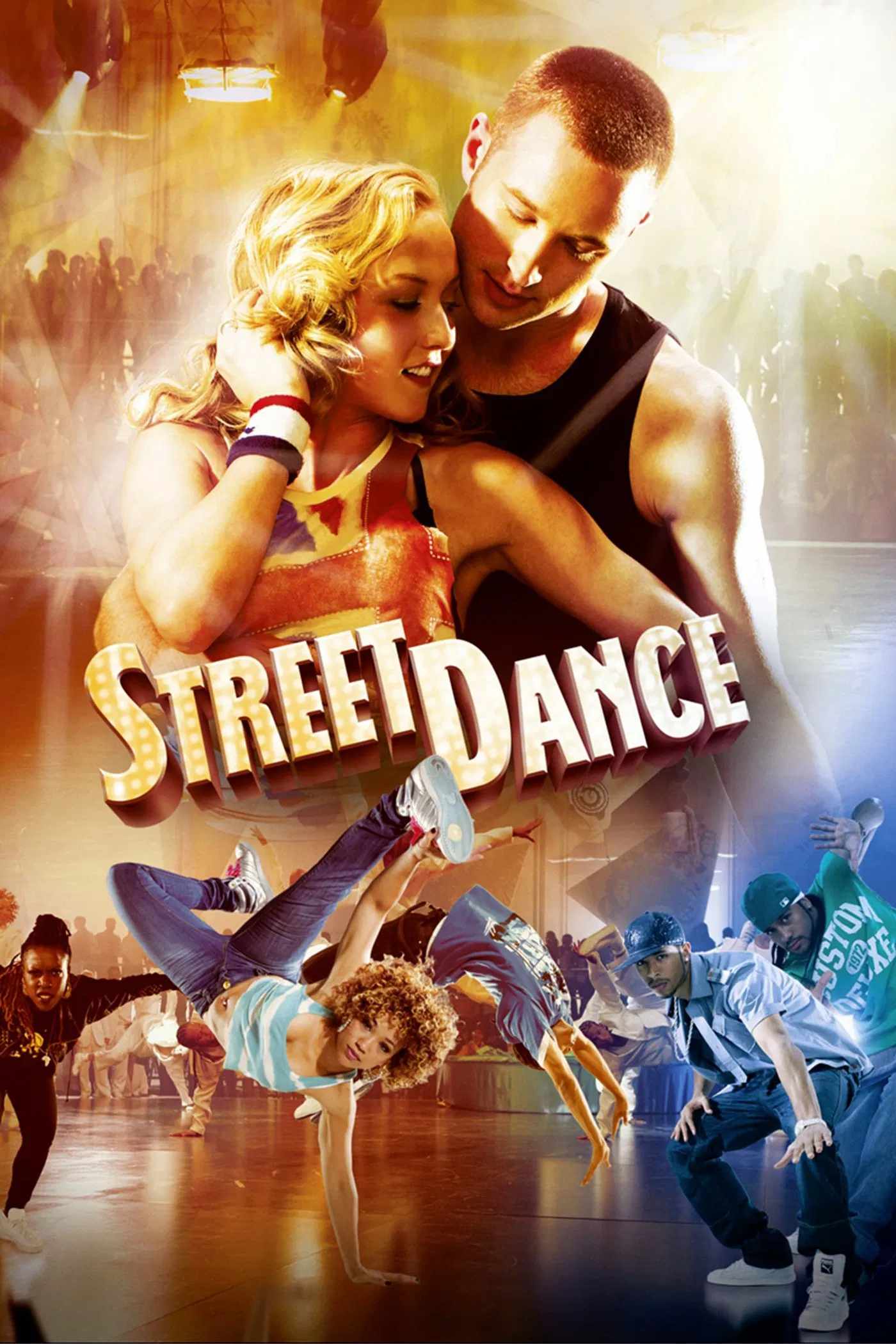 Poster chính thức của phim Phim Ca Nhạc, Phim Tình Cảm "StreetDance 3D" (StreetDance 3D - 2010), với sự tham gia của diễn viên Nichola Burley và Richard Winsor.