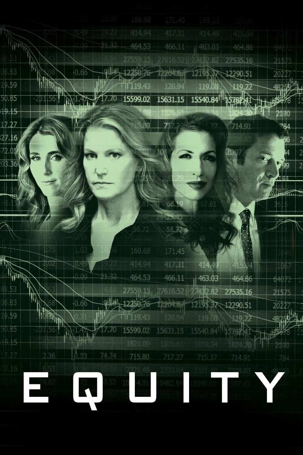 Poster chính thức của phim Phim Tâm Lý "Sự Công Bằng" (Equity - 2016), với sự tham gia của diễn viên Anna Gunn và James Purefoy.