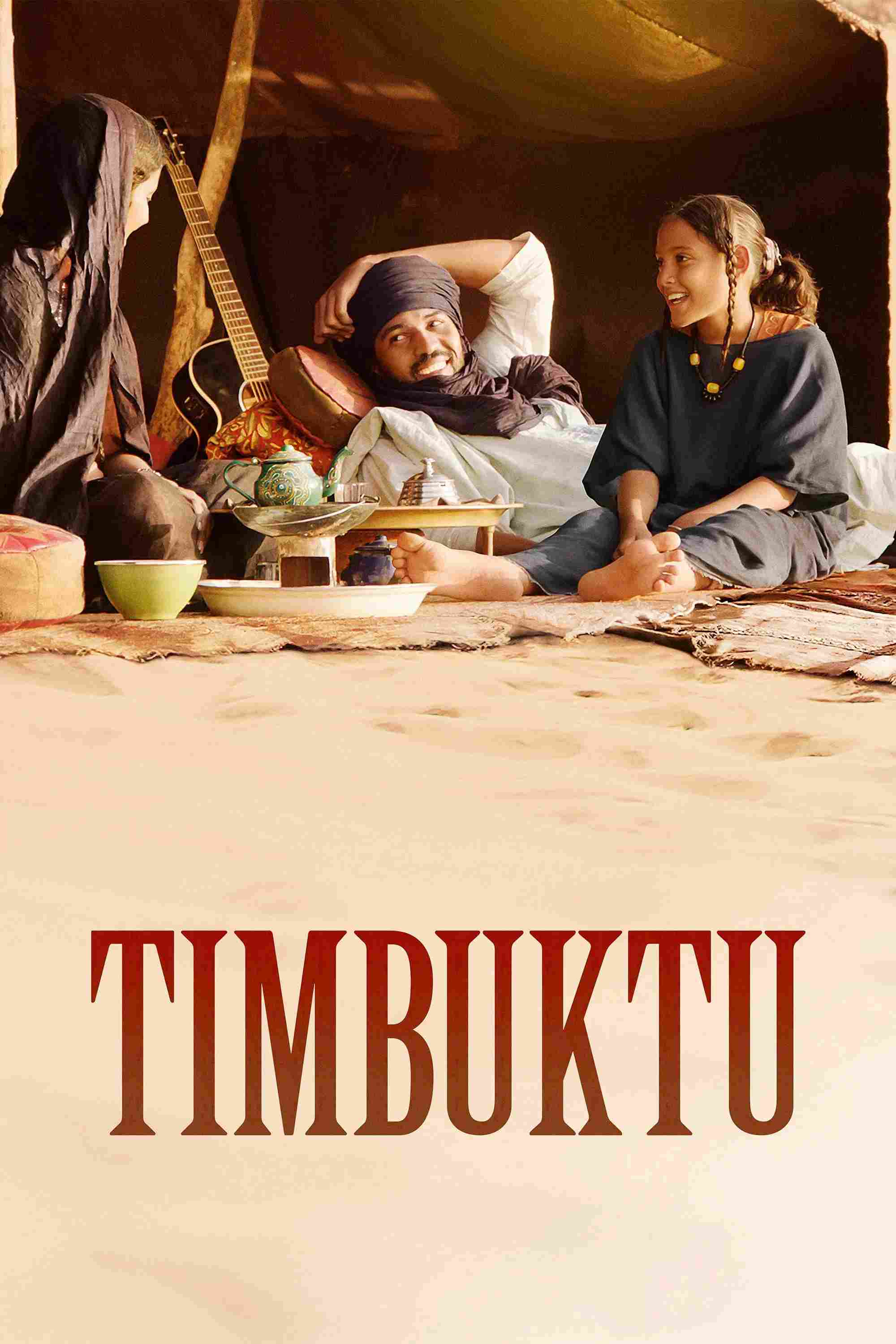 Poster chính thức của phim Phim Tâm Lý, Phim Chiến Tranh "Sự Đàn Áp" (Timbuktu - 2014), với sự tham gia của diễn viên Ibrahim Ahmed và Toulou Kiki.
