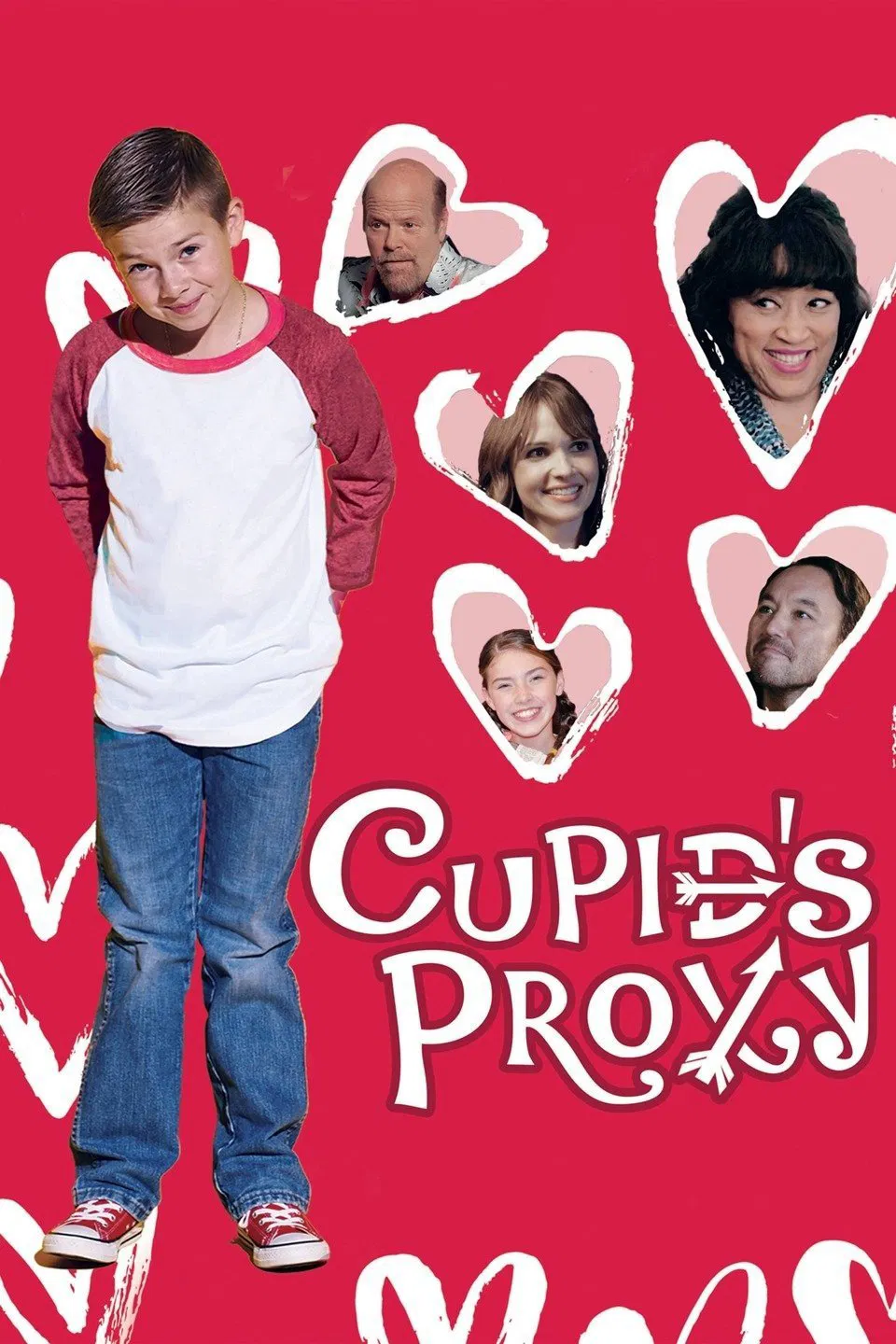 Poster chính thức của phim Phim Gia Đình "Sứ Giả Tình Yêu" (Cupid's Proxy - 2017), với sự tham gia của diễn viên Jet Jurgensmeyer và Valerie Azlynn.