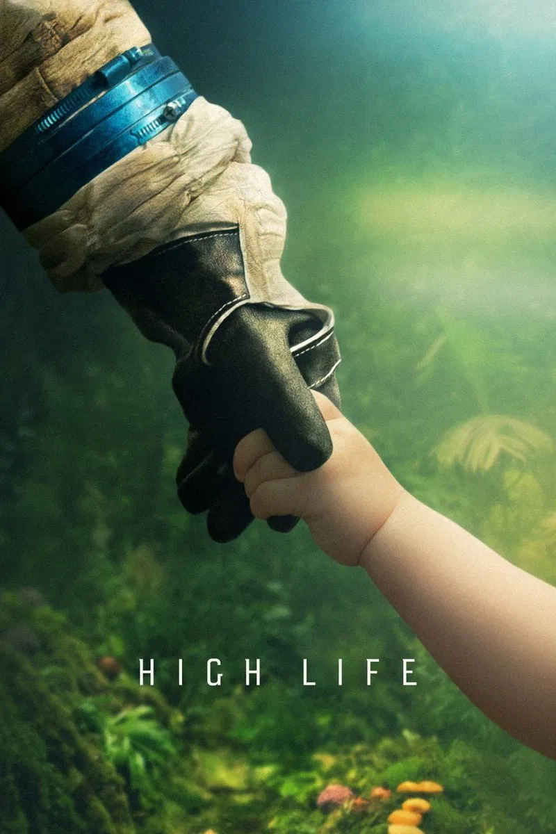 Poster chính thức của phim Phim Viễn Tưởng, Phim Tâm Lý "Sự Sống Ngoài Vũ Trụ" (High Life - 2018), với sự tham gia của diễn viên Robert Pattinson và Juliette Binoche.