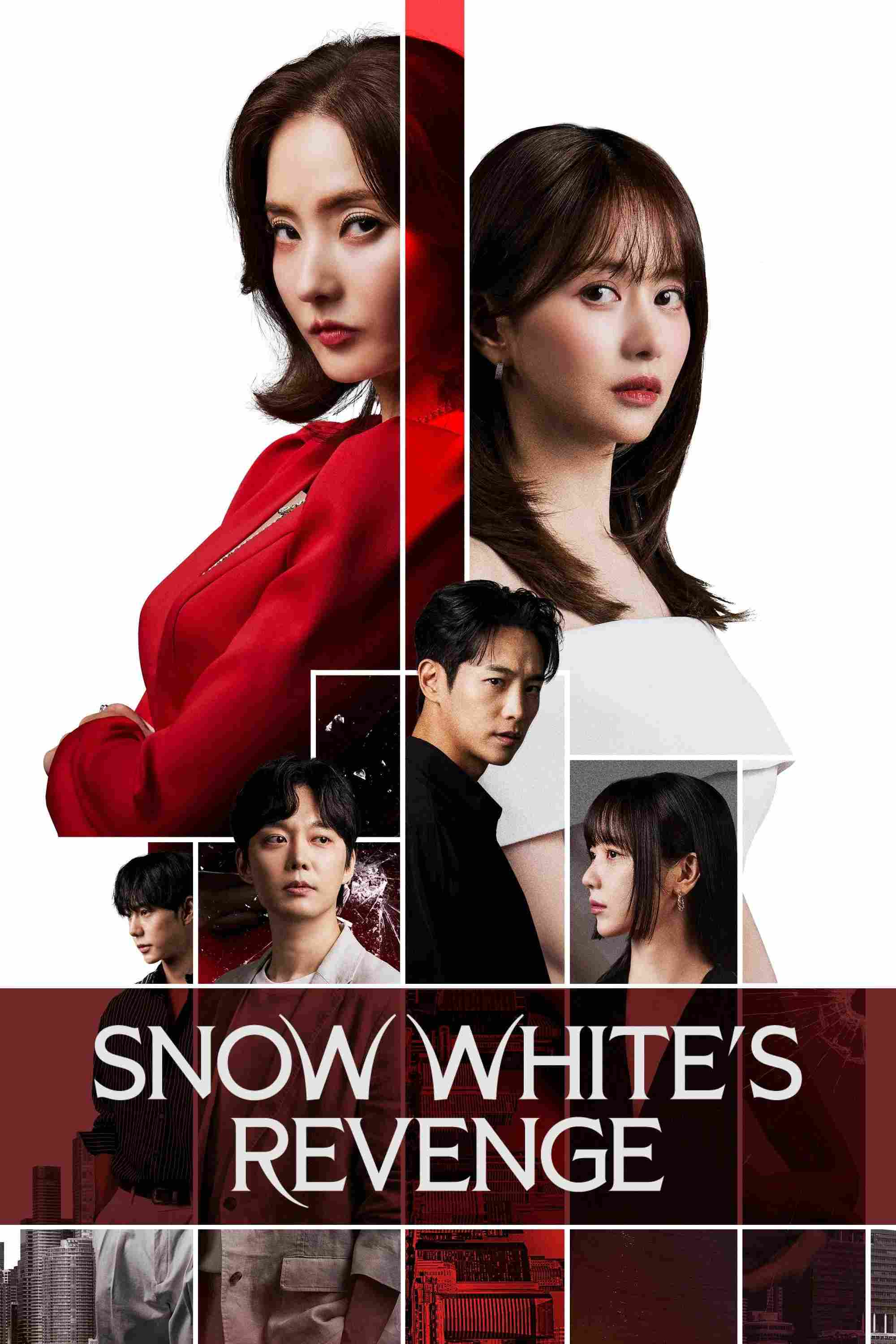 Poster chính thức của phim Phim Tâm Lý, Phim Bí Ẩn "Sự Trả Thù Của Nàng Bạch Tuyết" (Snow White's Revenge - 2024), với sự tham gia của diễn viên Han Chae-young và Choi Woong.