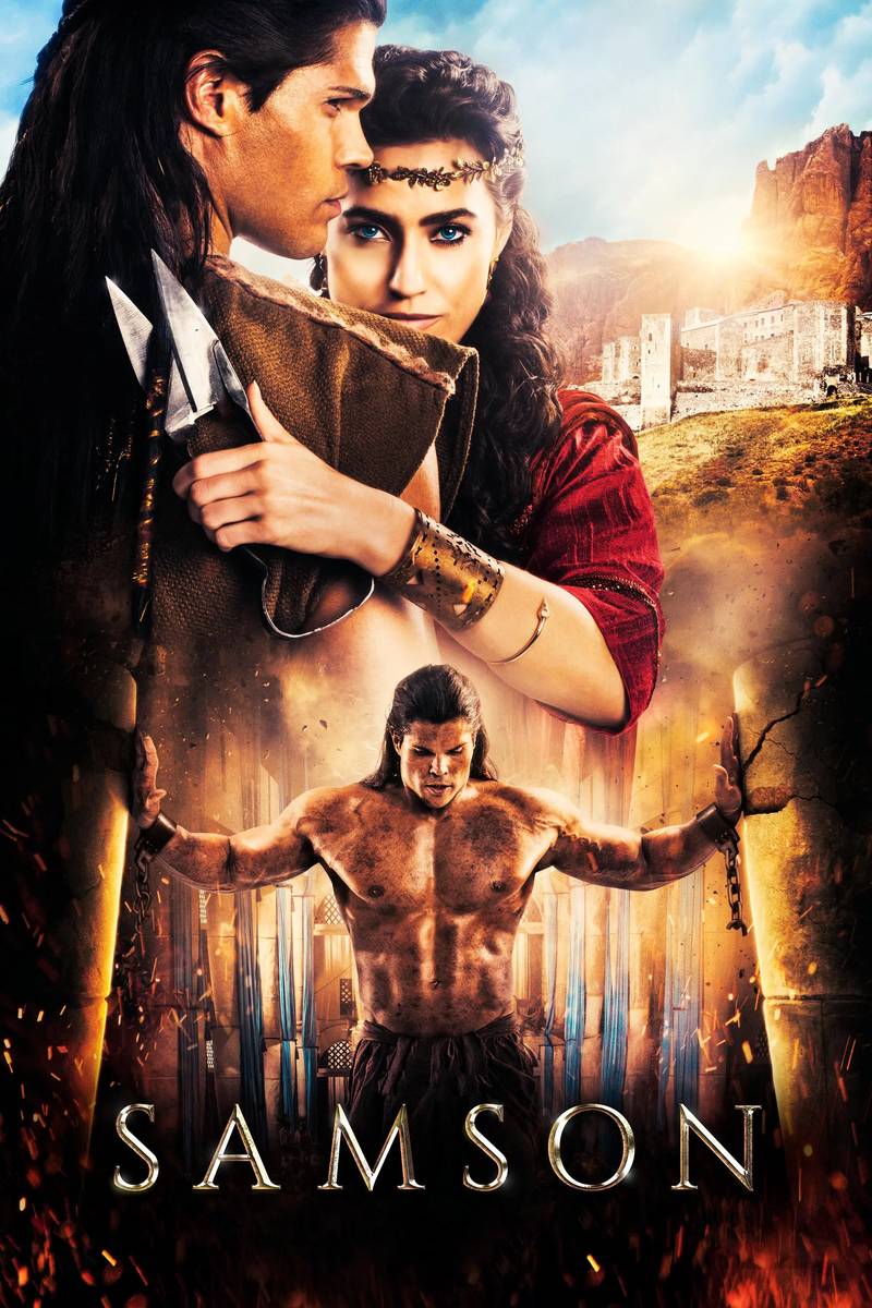 Poster chính thức của phim Phim Hành Động, Phim Tâm Lý "Sức Mạnh Siêu Nhiên" (Samson - 2018), với sự tham gia của diễn viên Taylor James và Jackson Rathbone.