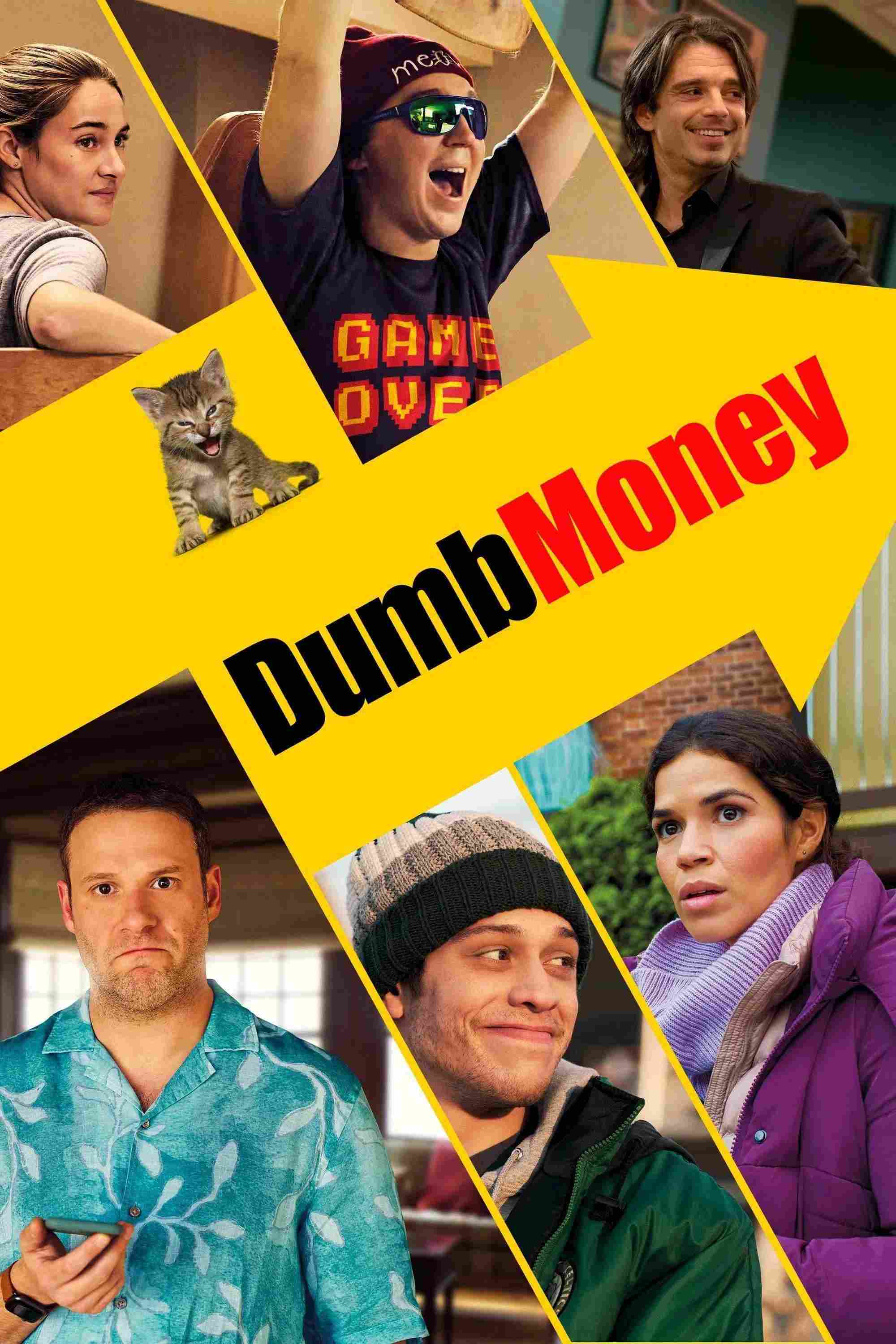 Poster chính thức của phim Phim Lịch Sử, Phim Hài "Sức Mạnh Tiền Lẻ" (Dumb Money - 2023), với sự tham gia của diễn viên Paul Dano và Shailene Woodley.