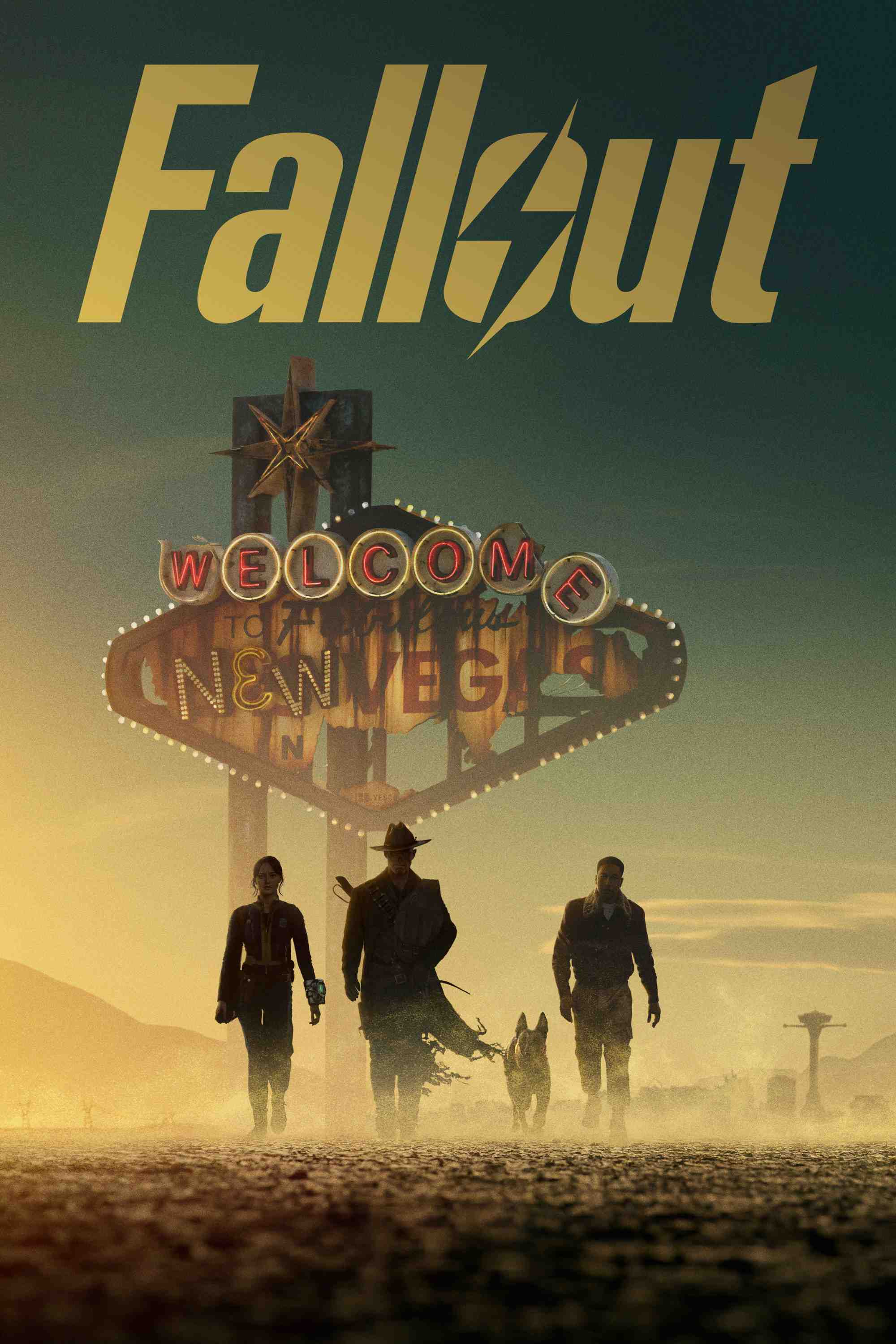 Poster chính thức của phim Phim Hành Động & Phiêu Lưu, Phim Tâm Lý "Sụp Đổ (Phần 2)" (Fallout - 2024), với sự tham gia của diễn viên Ella Purnell và Aaron Moten.