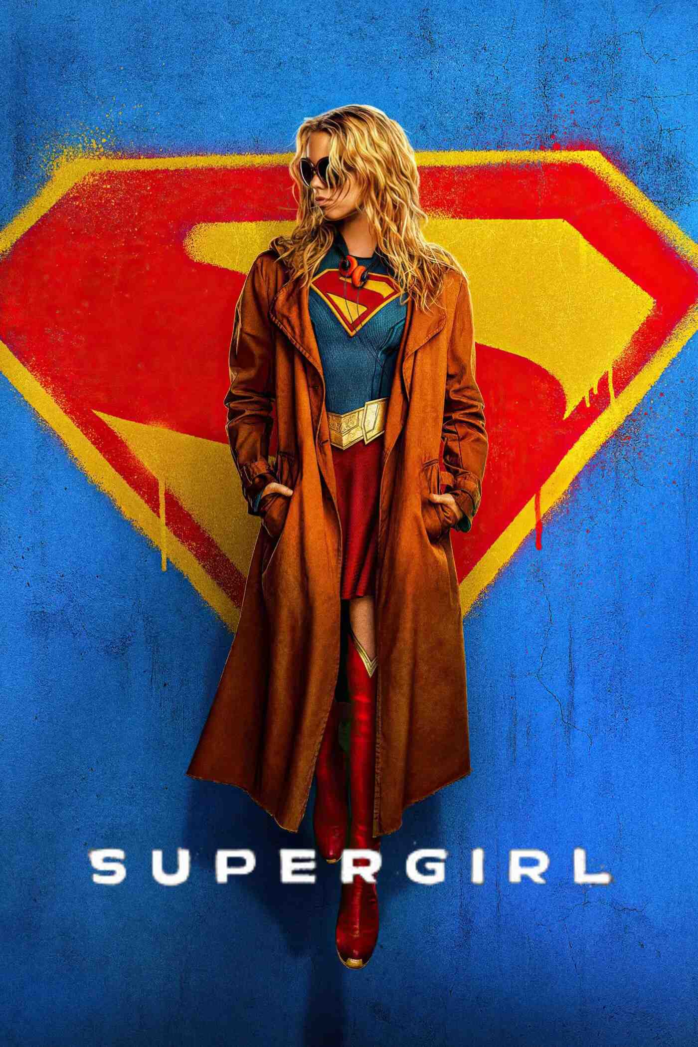 Poster chính thức của phim Phim Hành Động, Phim Phiêu Lưu "Supergirl" (Supergirl - 2026), với sự tham gia của diễn viên Milly Alcock và Matthias Schoenaerts.