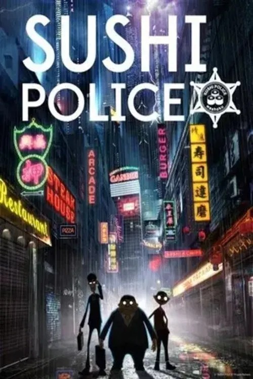 Poster chính thức của phim Phim Hoạt Hình "Sushi Police" (Sushi Police - 2016).