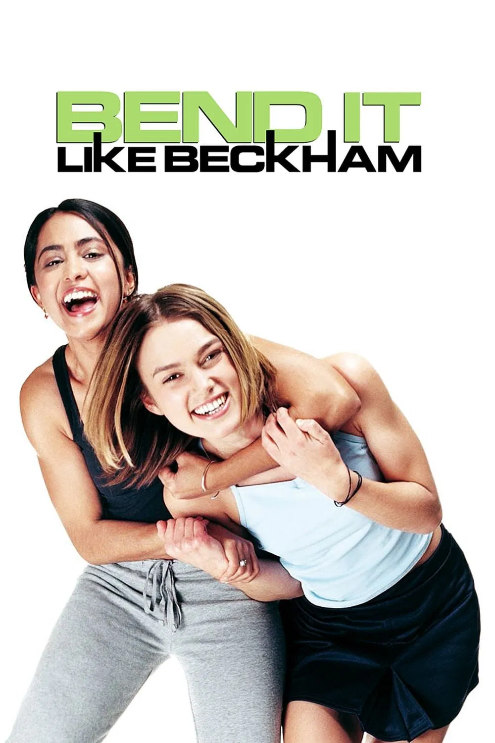 Poster chính thức của phim Phim Hài, Phim Tâm Lý "Sút Như Beckham" (Bend It Like Beckham - 2002), với sự tham gia của diễn viên Parminder Nagra và Keira Knightley.