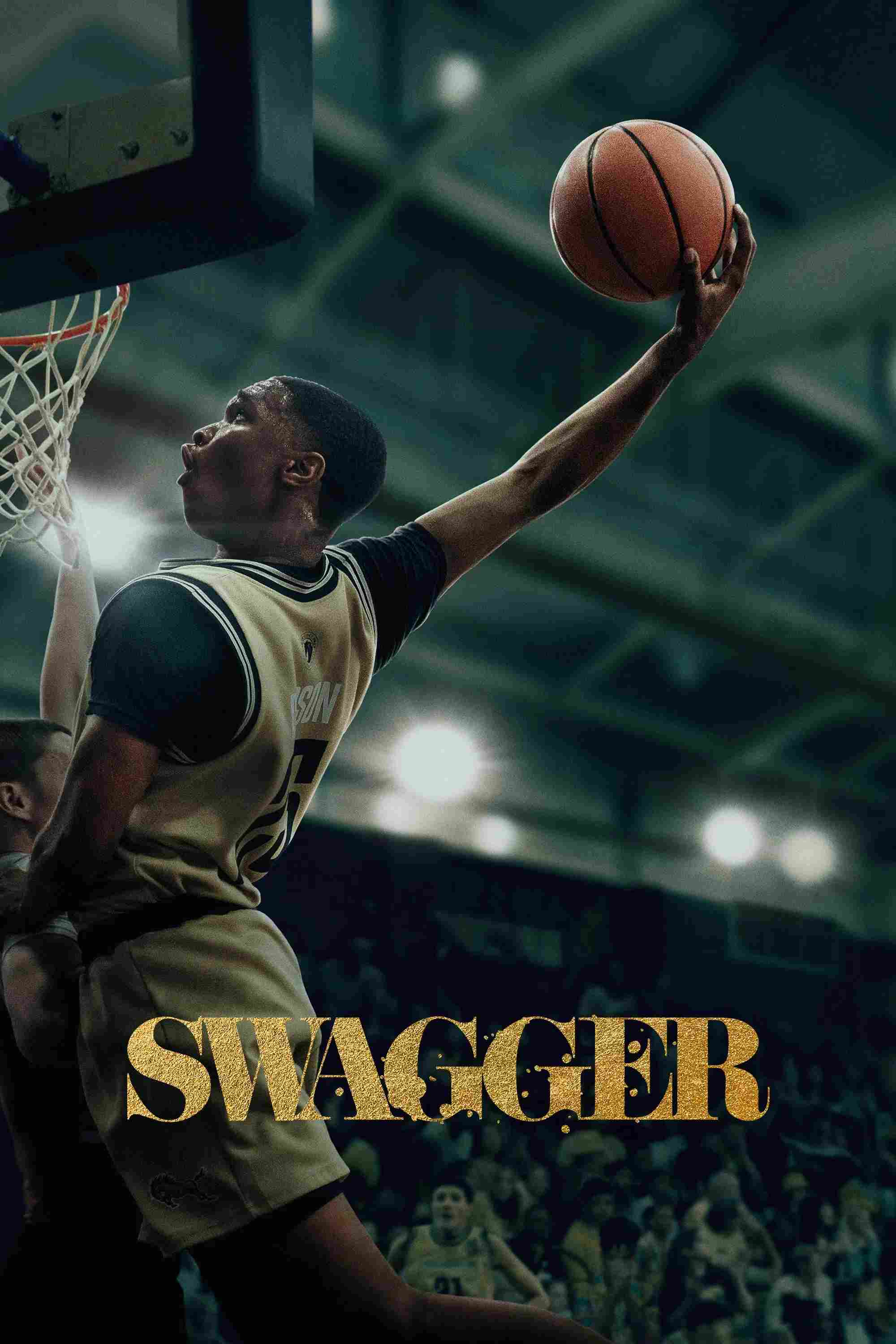 Poster chính thức của phim Phim Tâm Lý "Swagger" (Swagger - 2021), với sự tham gia của diễn viên O'Shea Jackson Jr. và Isaiah Hill.