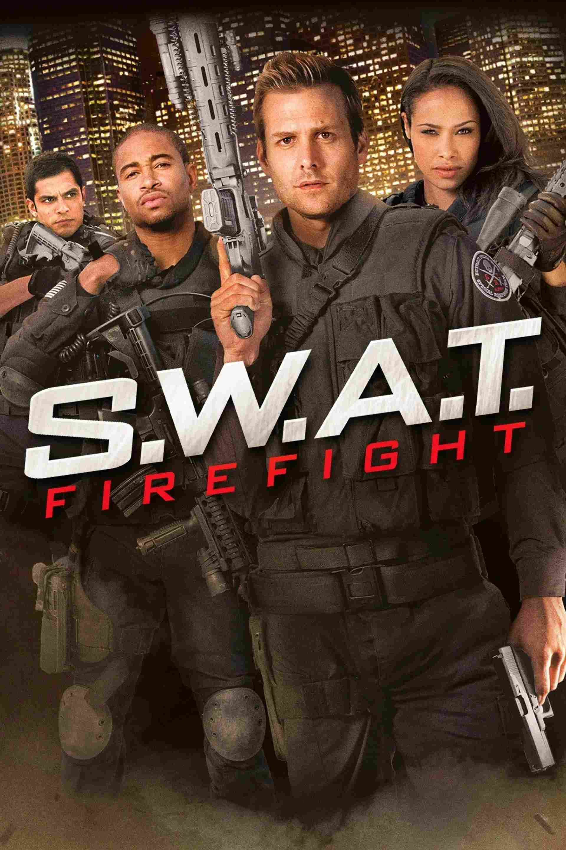 Poster chính thức của phim Phim Hành Động, Phim Hình Sự "S.W.A.T.: Đọ Súng" (S.W.A.T.: Firefight - 2011), với sự tham gia của diễn viên Gabriel Macht và Robert Patrick.