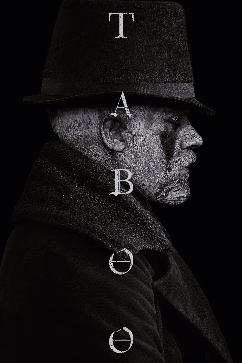 Poster chính thức của phim Phim Tâm Lý, Phim Bí Ẩn "Taboo" (Taboo - 2017), với sự tham gia của diễn viên Tom Hardy và David Hayman.