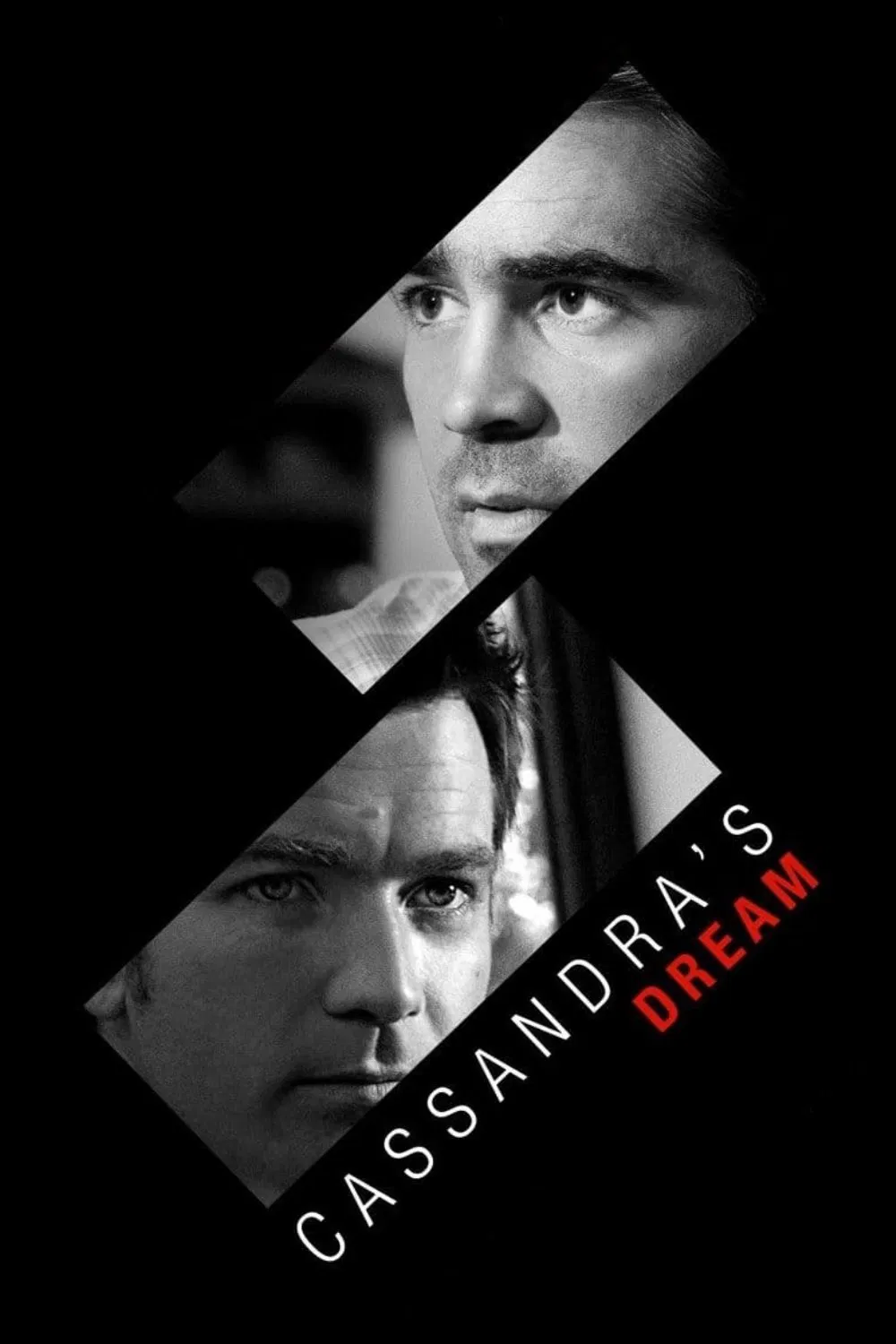 Poster chính thức của phim Phim Hình Sự, Phim Tâm Lý "Tai Họa Báo Trước" (Cassandra's Dream - 2007), với sự tham gia của diễn viên Colin Farrell và Ewan McGregor.