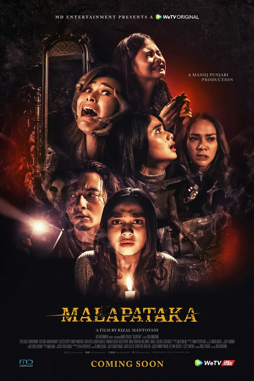 Poster chính thức của phim Phim Bí Ẩn "TAI HỌA" (Malapataka - 2020).