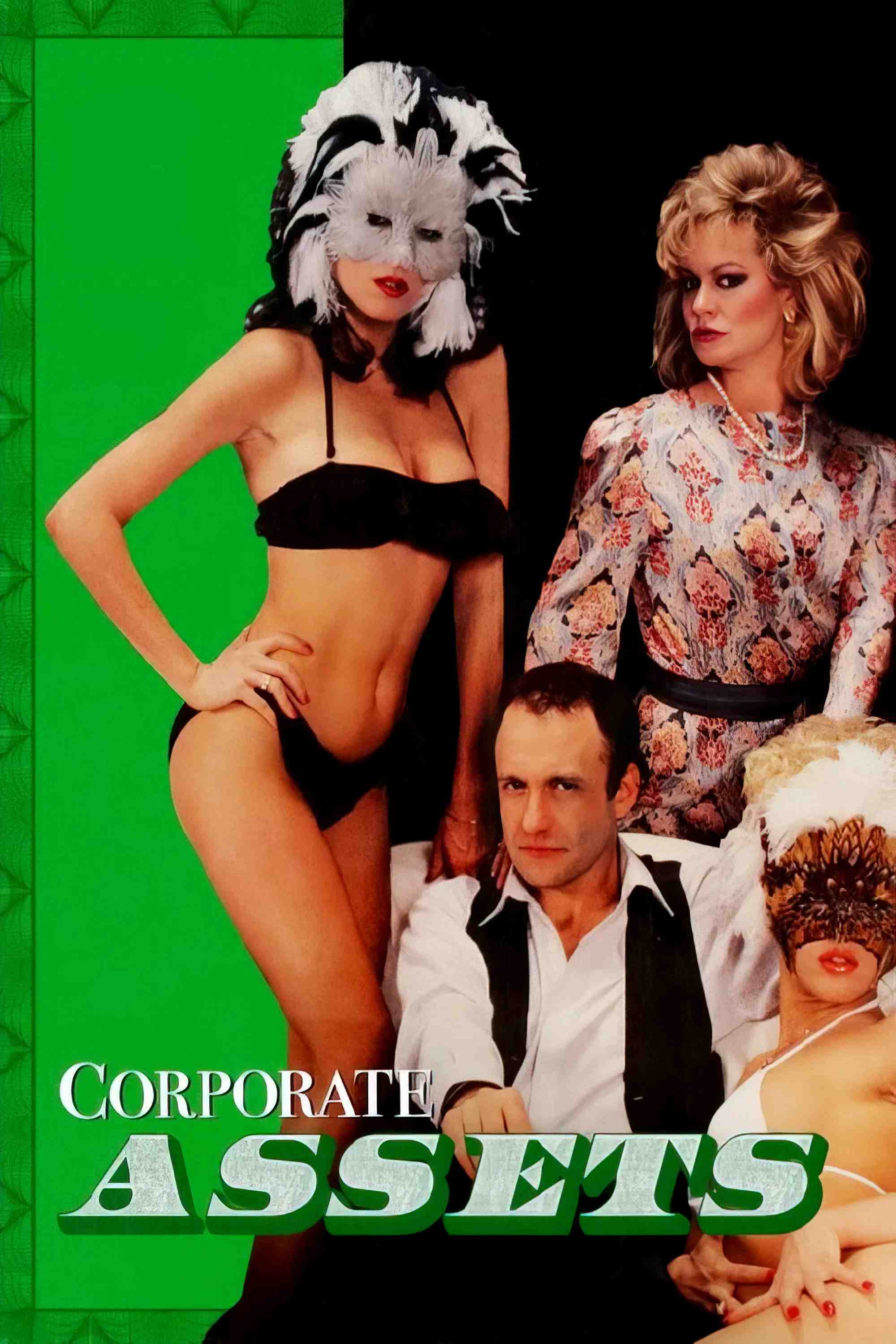Poster chính thức của phim Phim Tâm Lý "Tài sản doanh nghiệp" (Corporate Assets - 1985), với sự tham gia của diễn viên Tish Ambrose và Eric Edwards.