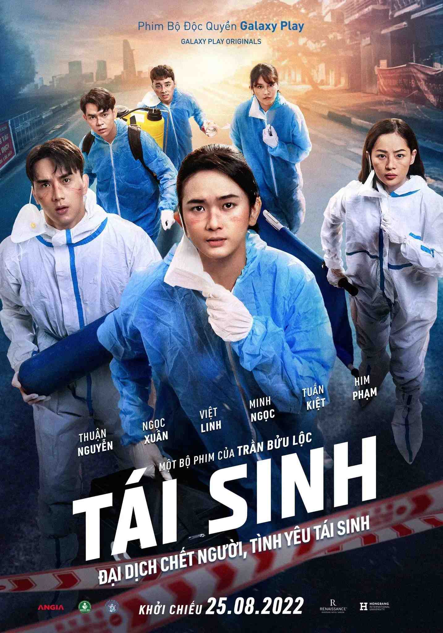 Poster chính thức của phim Phim Tâm Lý "Tái Sinh" (Rebirth - 2022), với sự tham gia của diễn viên Ngọc Xuân và Thuan Nguyen.