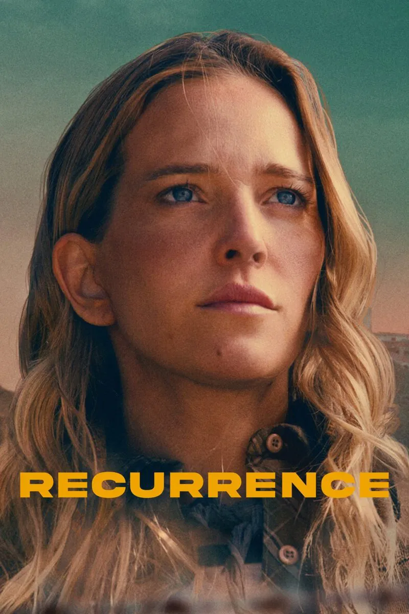 Poster chính thức của phim Phim Hình Sự "Tái Suất" (Recurrence - 2022), với sự tham gia của diễn viên Luisana Lopilato và Mauricio Paniagua.