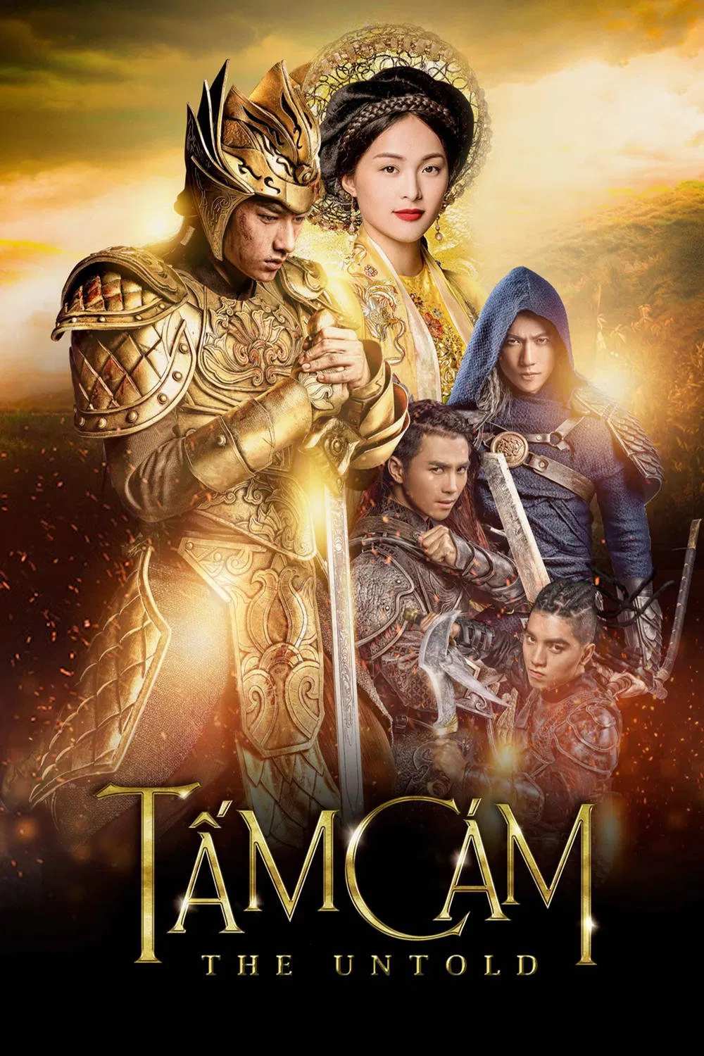 Poster chính thức của phim Phim Tâm Lý, Phim Giả Tượng "Tấm Cám Chuyện Chưa Kể" (Tam Cam: The Untold - 2016), với sự tham gia của diễn viên Veronica Ngo và Hạ Vi.