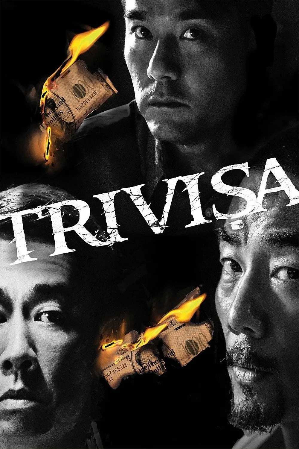Poster chính thức của phim Phim Tâm Lý, Phim Hình Sự "Tam Đại Tặc Vương" (Trivisa - 2016), với sự tham gia của diễn viên Nhậm Hiền Tề và Lâm Gia Đống.