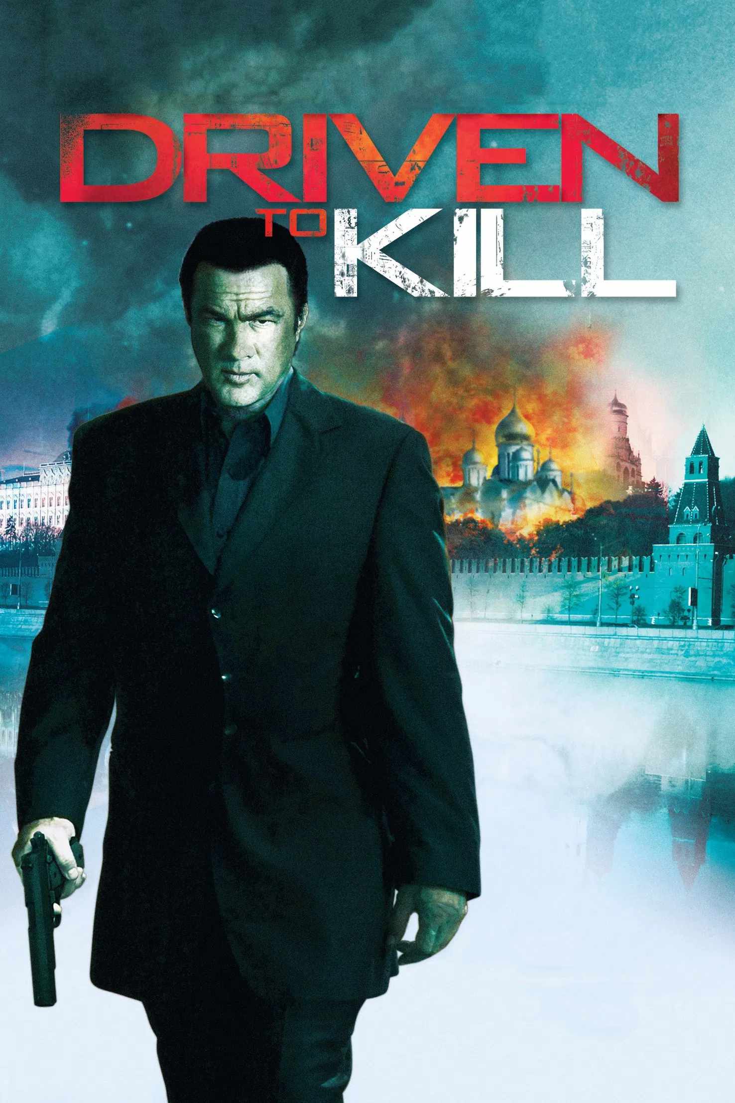 Poster chính thức của phim Phim Hành Động, Phim Phiêu Lưu "Tầm Nã Sát Thủ" (Driven to Kill - 2009), với sự tham gia của diễn viên Steven Seagal và Dmitry Chepovetsky.