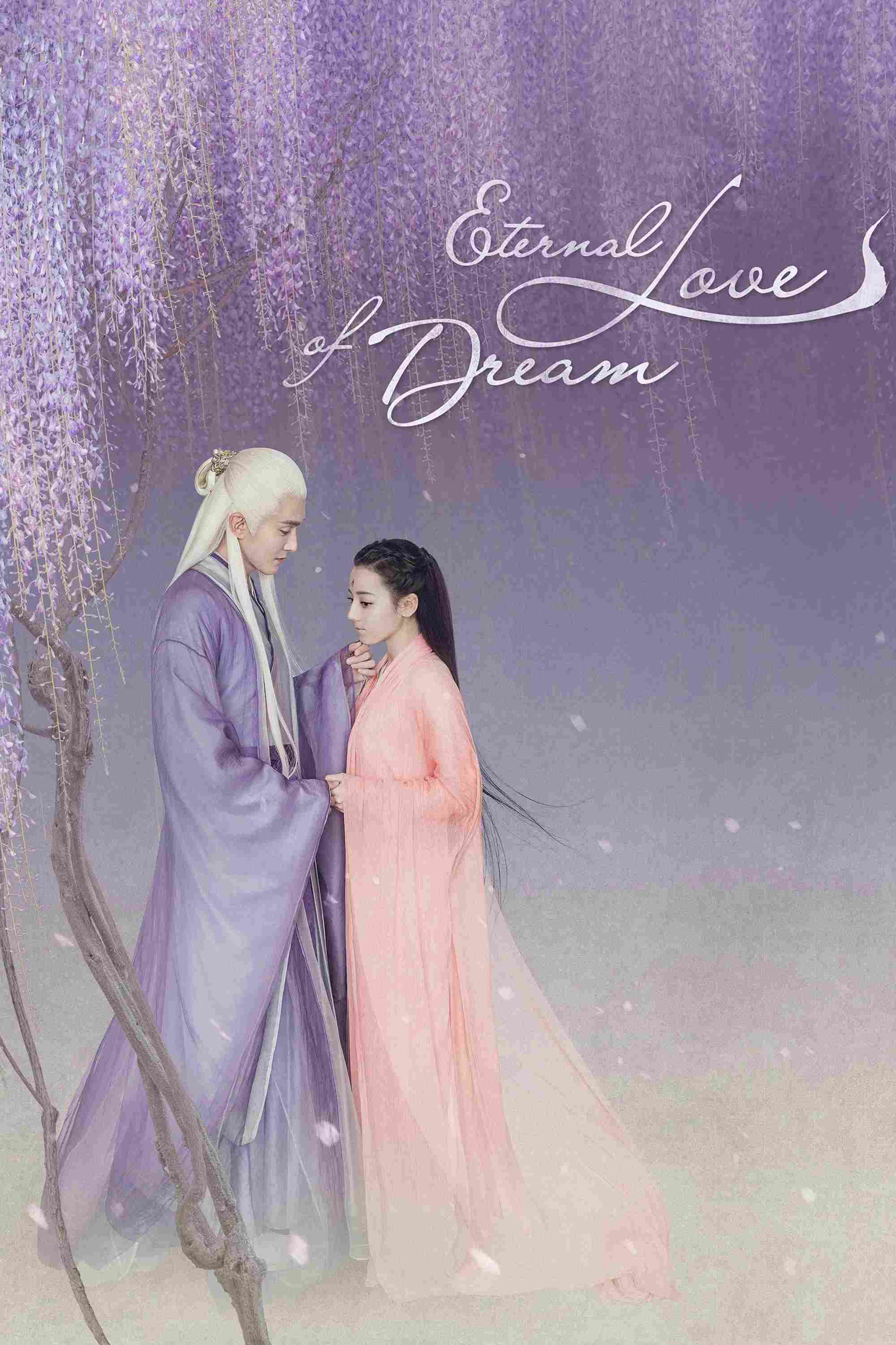 Poster chính thức của phim Phim Tâm Lý, Phim Viễn Tưởng & Giả Tưởng "Tam Sinh Tam Thế Chẩm Thượng Thư" (Eternal Love of Dream - 2020), với sự tham gia của diễn viên Địch Lệ Nhiệt Ba và Cao Vỹ Quang.