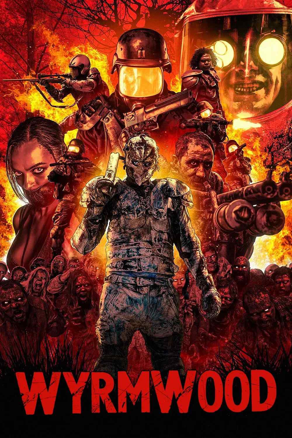 Poster chính thức của phim Phim Kinh Dị, Phim Hành Động "Tận Diệt" (Wyrmwood: Road of the Dead - 2014), với sự tham gia của diễn viên Jay Gallagher và Bianca Bradey.