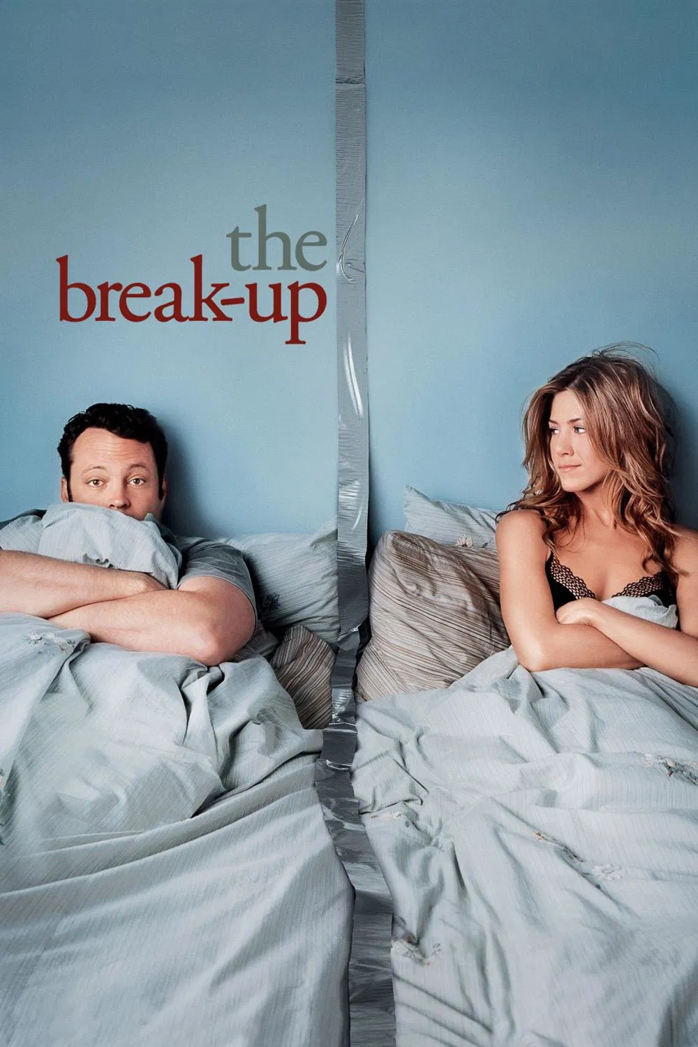 Poster chính thức của phim Phim Tình Cảm, Phim Hài "Tan Vỡ 2006" (The Break-Up - 2006), với sự tham gia của diễn viên Jennifer Aniston và Vince Vaughn.