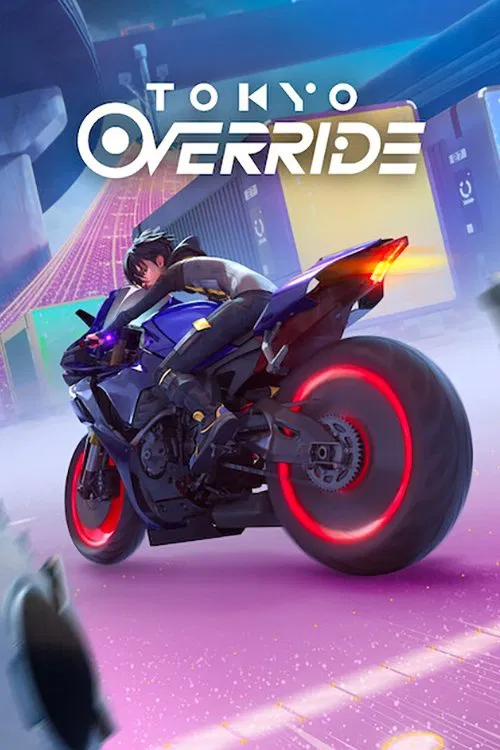 Poster chính thức của phim Phim Hoạt Hình, Phim Hành Động & Phiêu Lưu "Tăng tốc Tokyo" (Tokyo Override - 2024), với sự tham gia của diễn viên Fairouz Ai và Ryota Takeuchi.