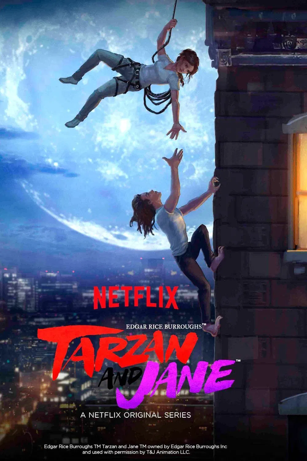 Poster chính thức của phim Phim Hành Động & Phiêu Lưu, Phim Hoạt Hình "Tarzan và Jane (Phân 2)" (Edgar Rice Burroughs' Tarzan and Jane - 2017).