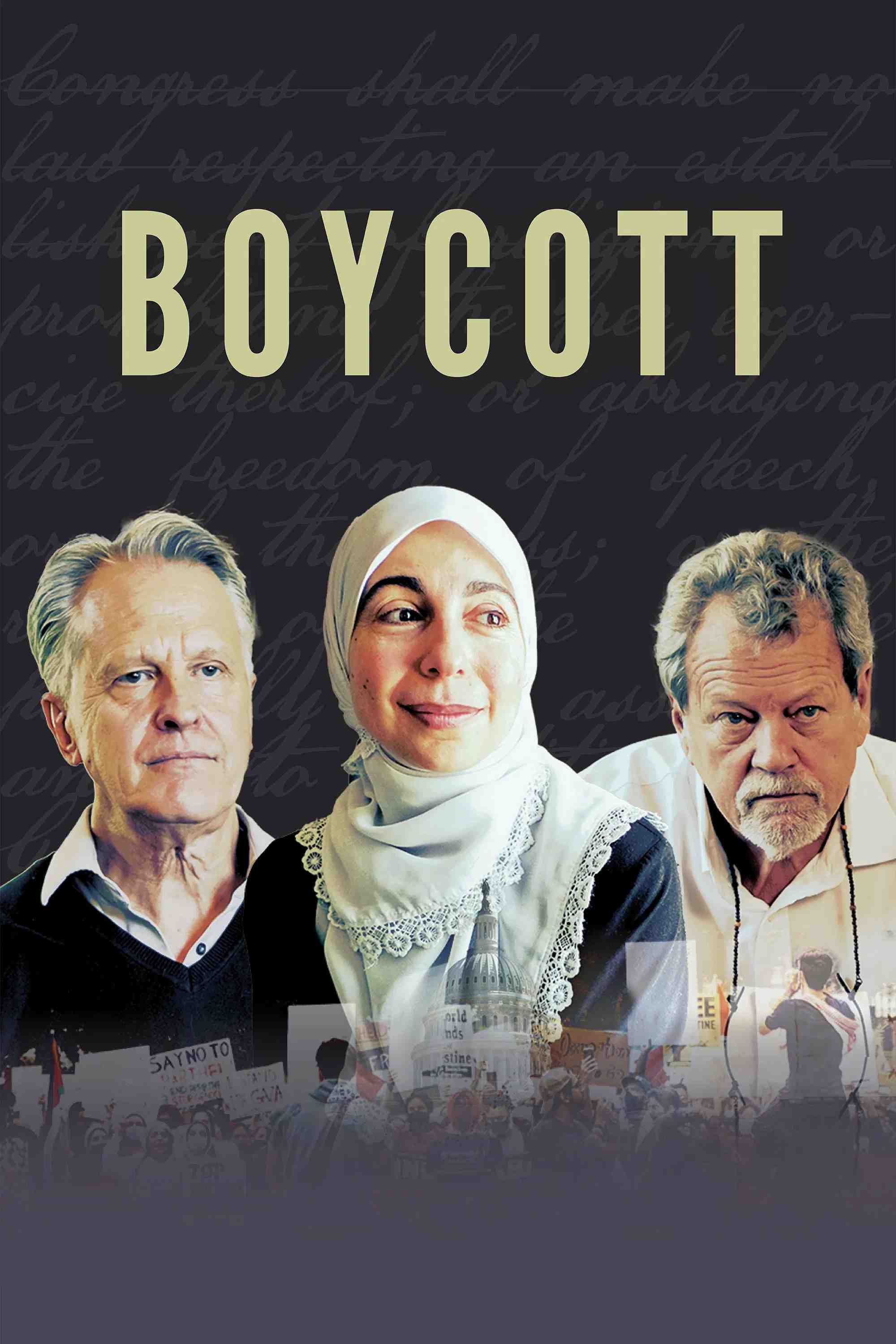 Poster chính thức của phim Phim Tài Liệu "Tẩy Chay" (Boycott - 2021).