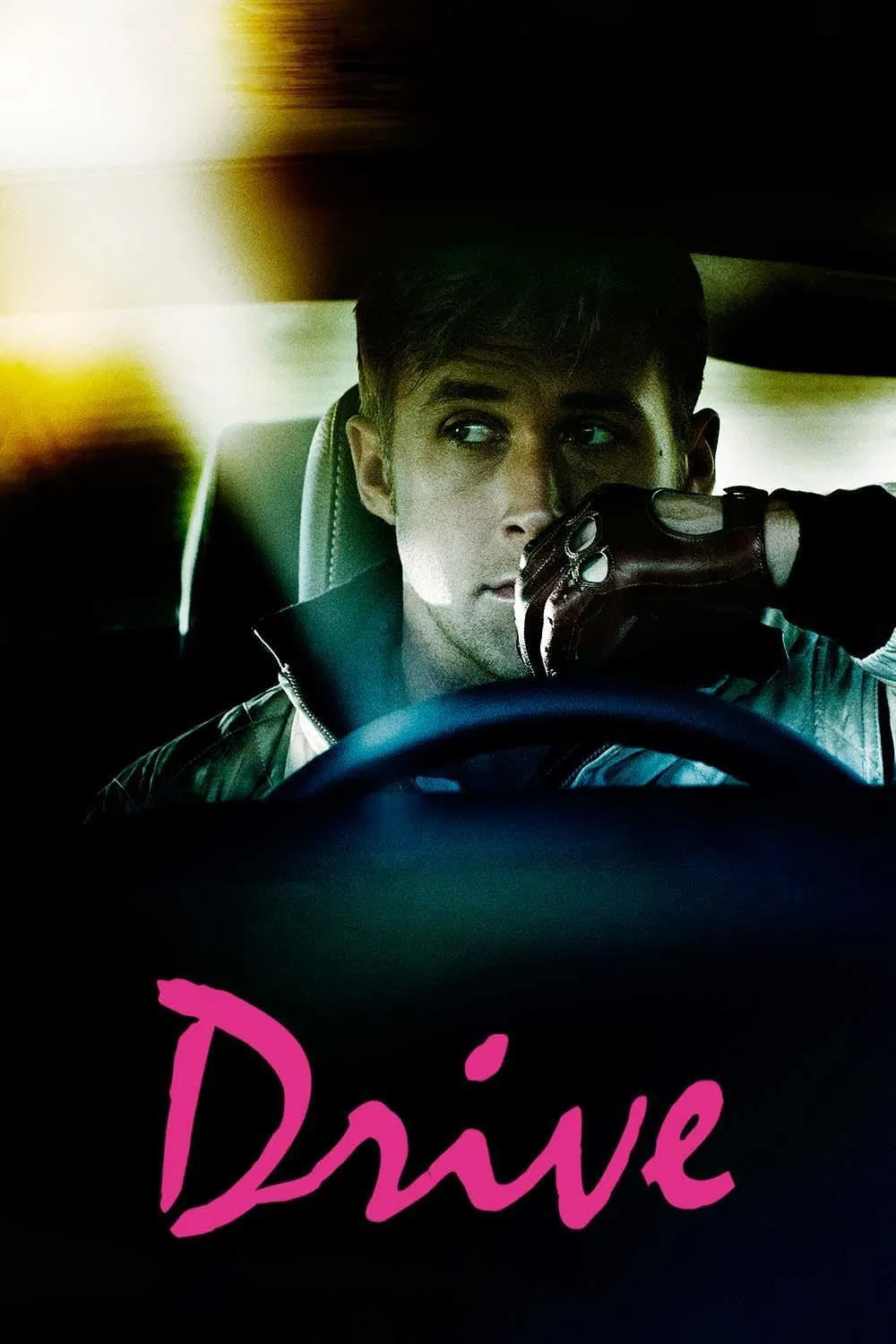 Poster chính thức của phim Phim Tâm Lý, Phim Giật Gân "Tay Lái Siêu Hạng" (Drive - 2011), với sự tham gia của diễn viên Ryan Gosling và Carey Mulligan.