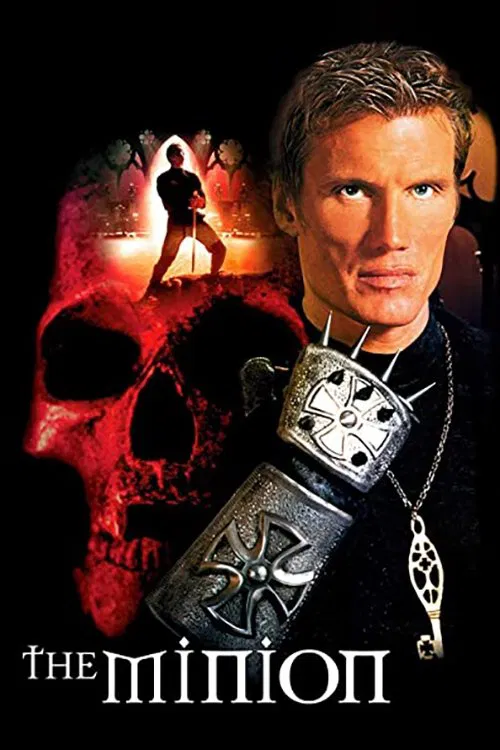 Poster chính thức của phim Phim Kinh Dị, Phim Hành Động "Tay Sai Quỷ Dữ" (The Minion - 1998), với sự tham gia của diễn viên Dolph Lundgren và Françoise Robertson.