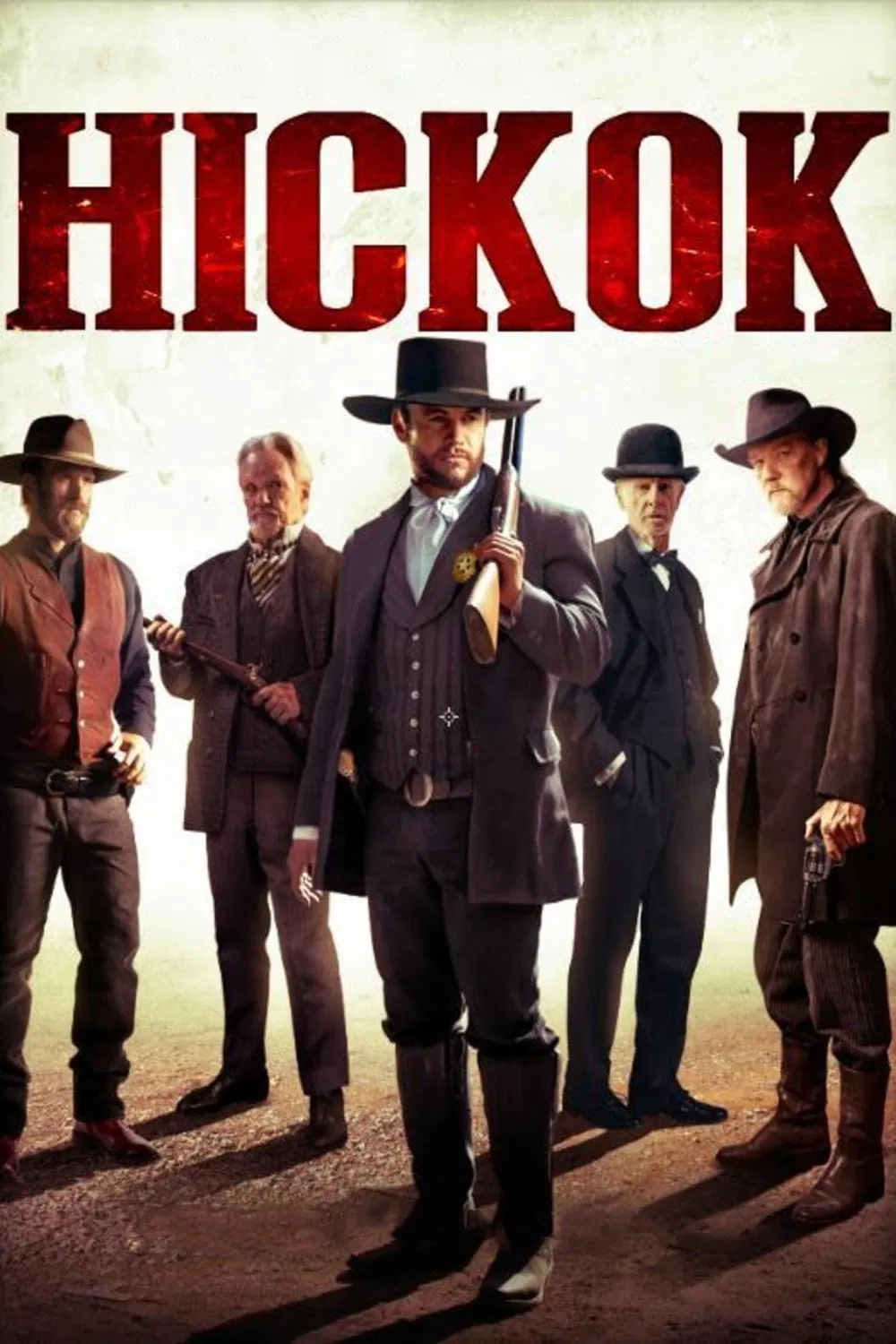 Poster chính thức của phim Phim Miền Tây "Tay Súng Huyền Thoại" (Hickok - 2017), với sự tham gia của diễn viên Luke Hemsworth và Trace Adkins.