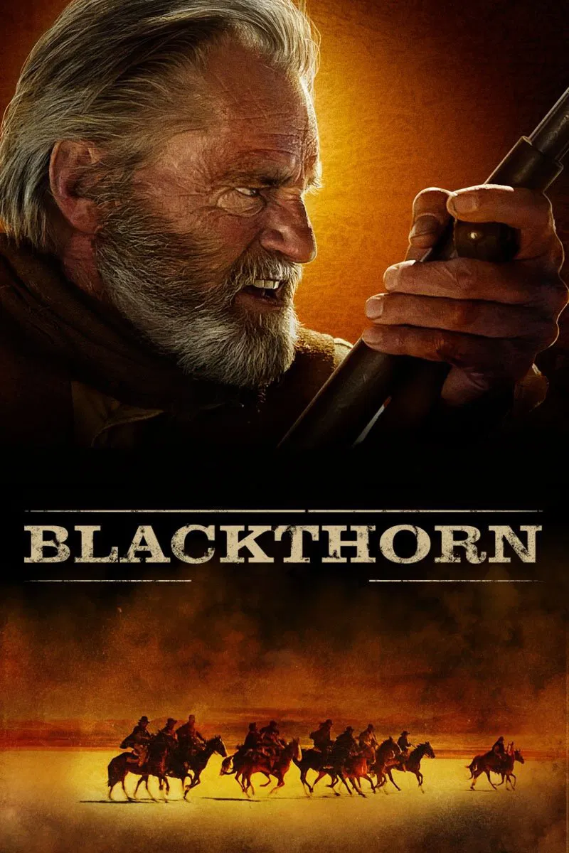 Poster chính thức của phim Phim Phiêu Lưu, Phim Hành Động "Tay Súng Viễn Tây" (Blackthorn - 2011), với sự tham gia của diễn viên Sam Shepard và Eduardo Noriega.