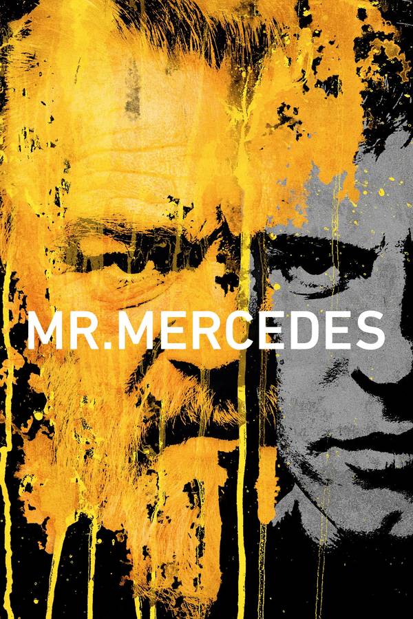 Poster chính thức của phim Phim Bí Ẩn, Phim Viễn Tưởng & Giả Tưởng "Tên Sát Nhân Mercedes (Phần 1)" (Mr. Mercedes - 2017), với sự tham gia của diễn viên Brendan Gleeson và Jharrel Jerome.