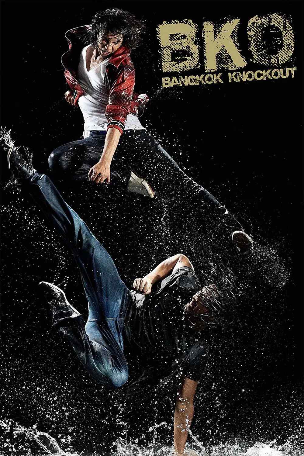Poster chính thức của phim Phim Hành Động "Thái Quyền Đo Ván" (BKO: Bangkok Knockout - 2010), với sự tham gia của diễn viên Sorapong Chatree và Kiattisak Udomnak.