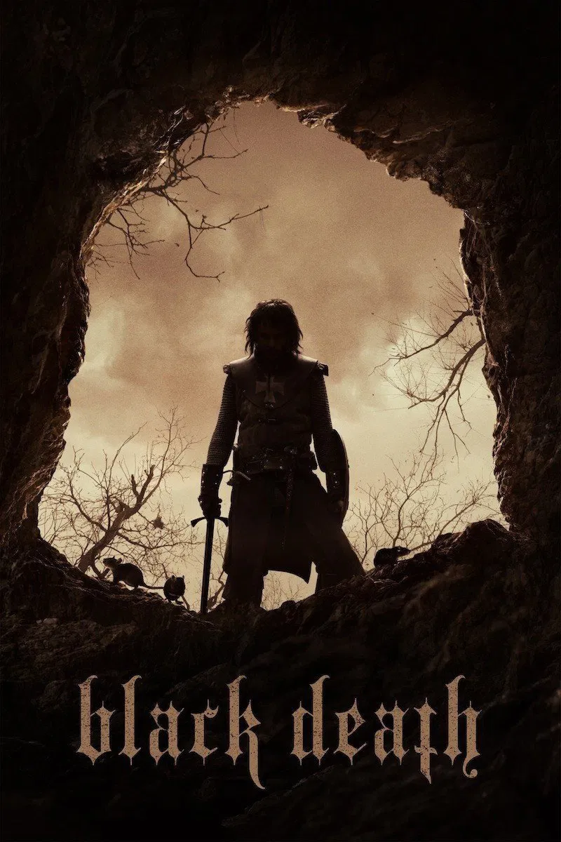 Poster chính thức của phim Phim Tâm Lý, Phim Lịch Sử "Thảm Họa Diệt Vong" (Black Death - 2010), với sự tham gia của diễn viên Sean Bean và Eddie Redmayne.