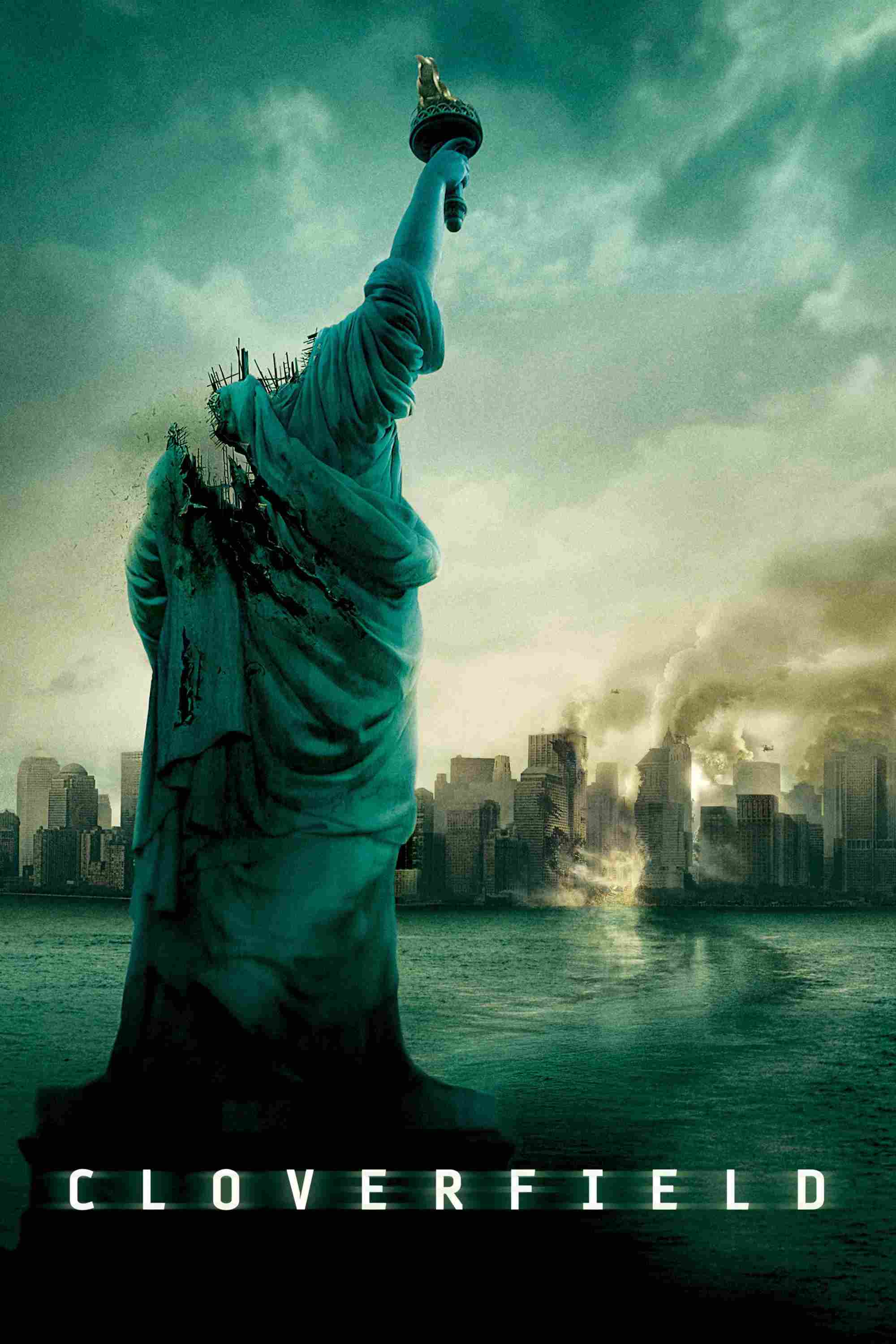 Poster chính thức của phim Phim Hành Động, Phim Giật Gân "Thảm Họa Diệt Vong" (Cloverfield - 2008), với sự tham gia của diễn viên Lizzy Caplan và Jessica Lucas.