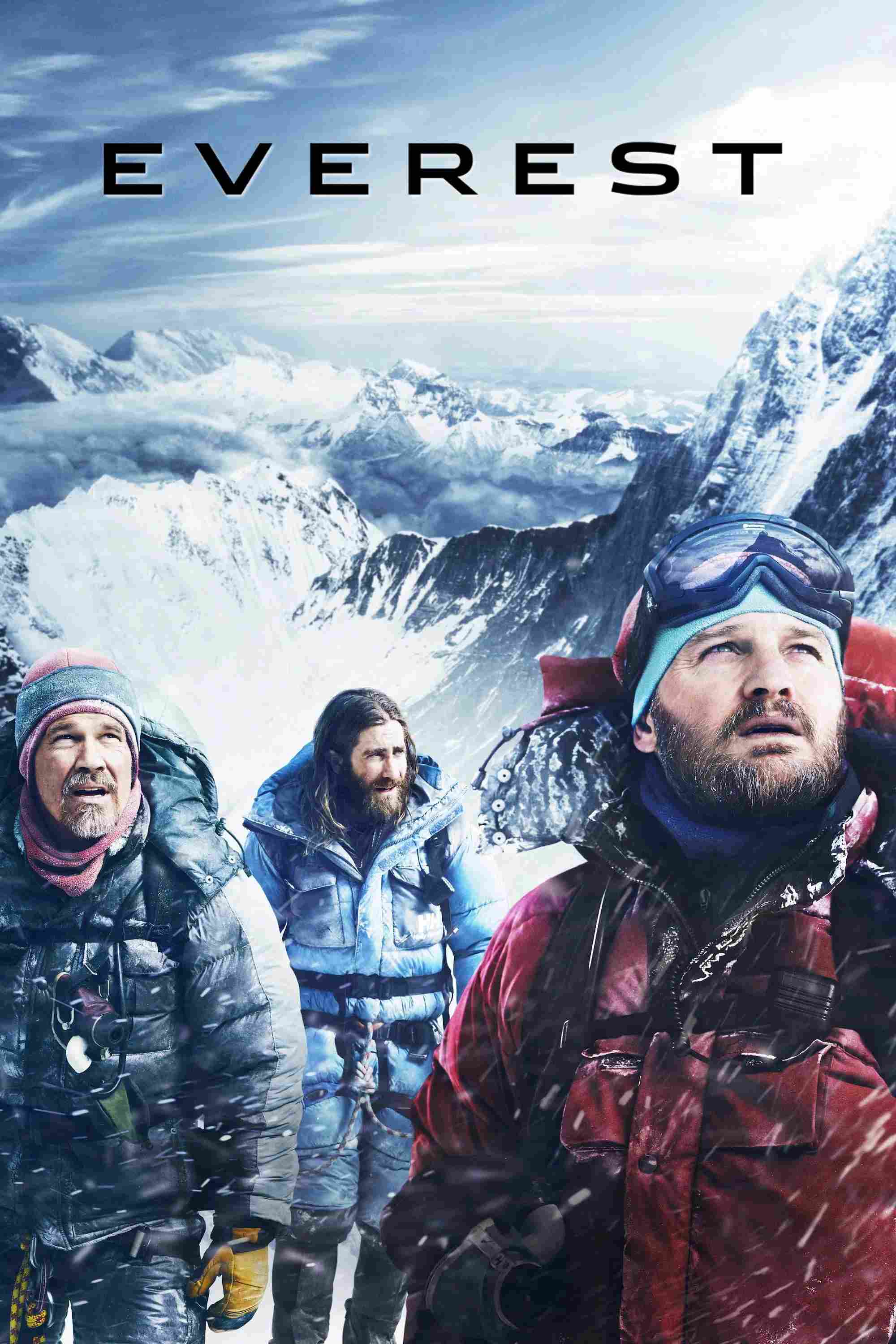 Poster chính thức của phim Phim Phiêu Lưu, Phim Tâm Lý "Thảm Họa Đỉnh Everest" (Everest - 2015), với sự tham gia của diễn viên Jason Clarke và Josh Brolin.
