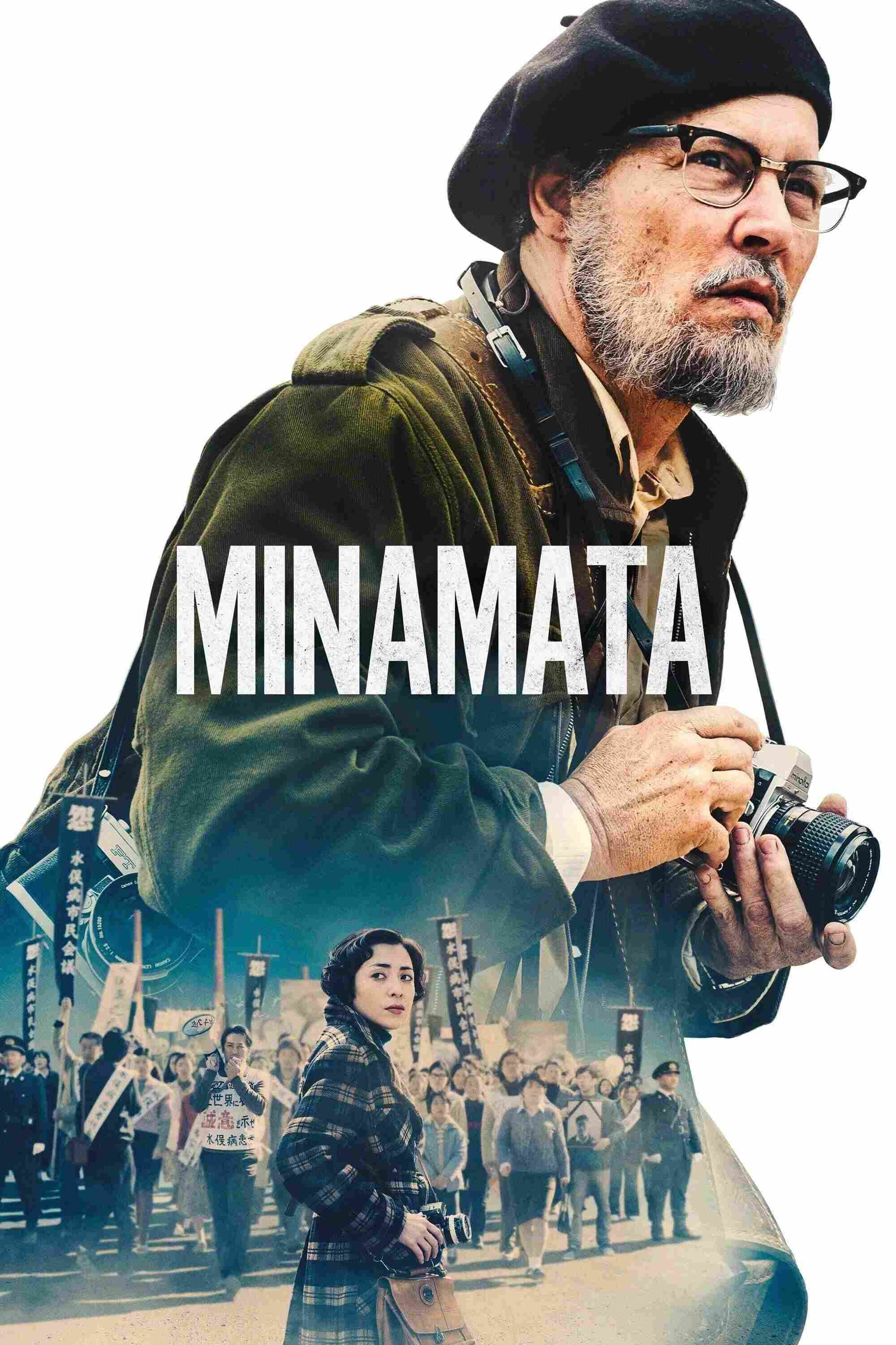 Poster chính thức của phim Phim Tâm Lý, Phim Lịch Sử "Thảm Họa Minamata" (Minamata - 2020), với sự tham gia của diễn viên Johnny Depp và Minami.