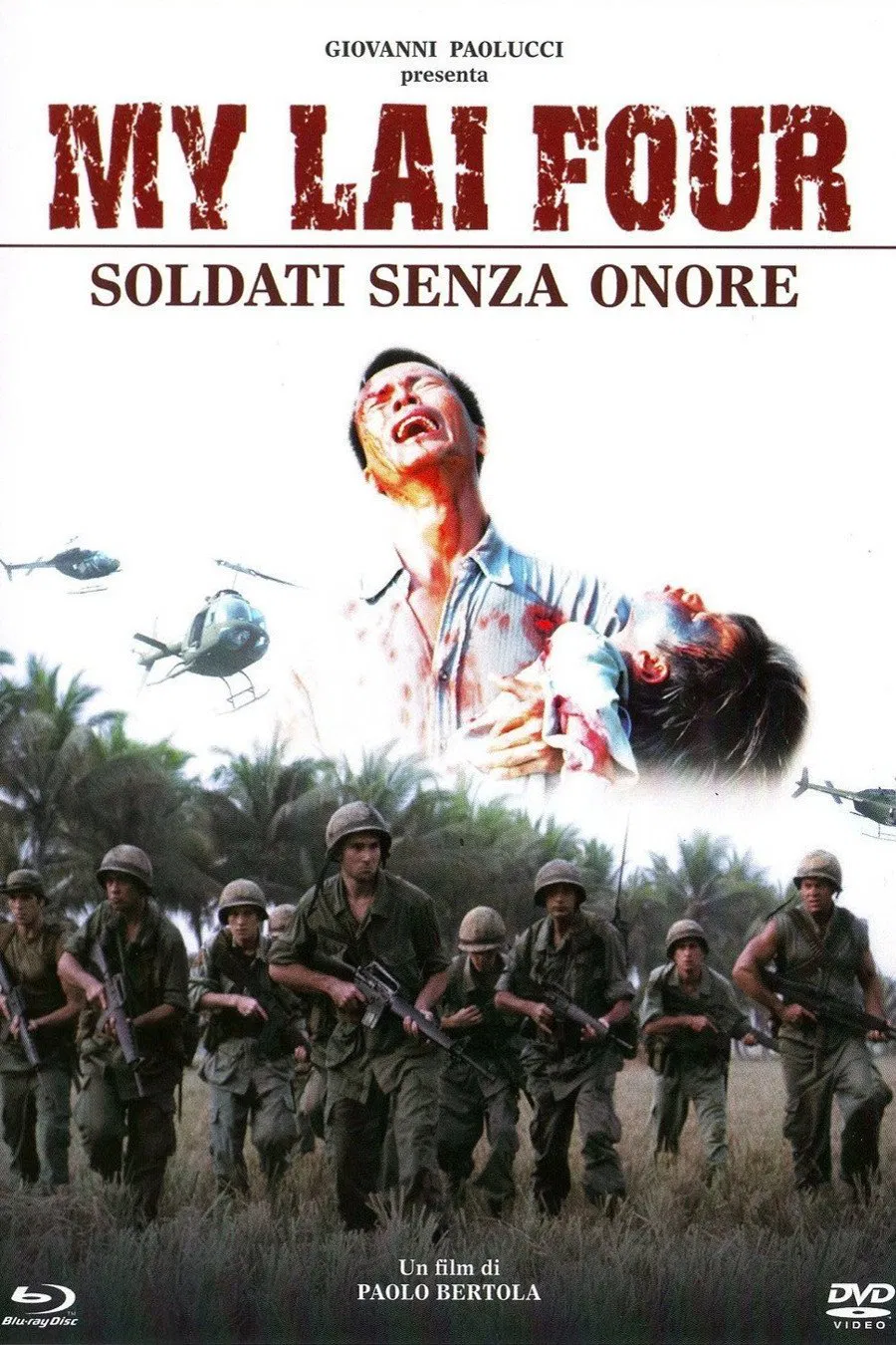 Poster chính thức của phim Phim Chiến Tranh, Phim Tâm Lý "Thảm Sát Ở Mỹ Lai" (My Lai Four - 2010), với sự tham gia của diễn viên Alvin Anson và Joe Suba.