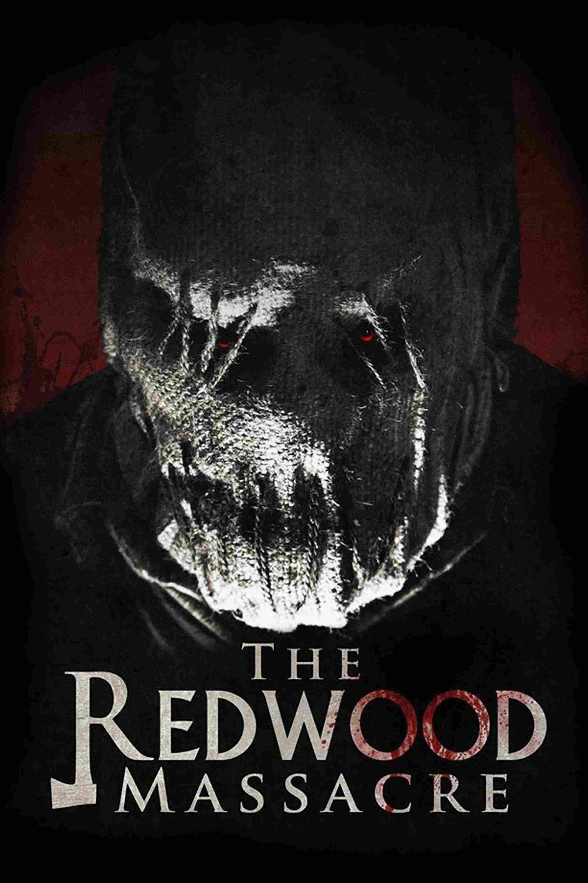 Poster chính thức của phim Phim Kinh Dị "Thảm Sát Rừng Bách Tùng" (The Redwood Massacre - 2014), với sự tham gia của diễn viên Lisa Cameron và Lisa Livingstone.
