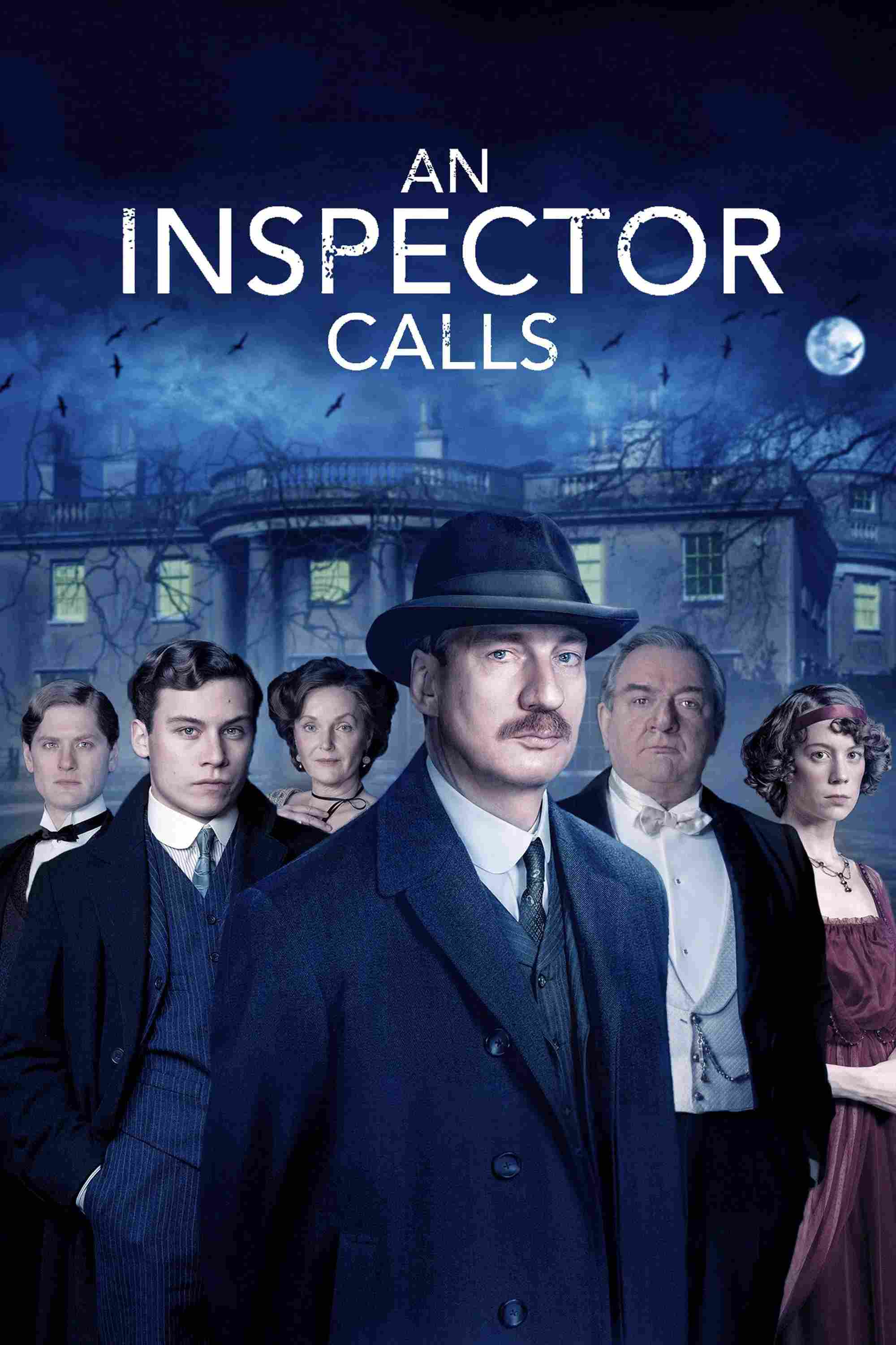 Poster chính thức của phim Phim Tâm Lý, Phim Hình Sự "Thám tử đến rồi" (An Inspector Calls - 2015), với sự tham gia của diễn viên David Thewlis và Ken Stott.