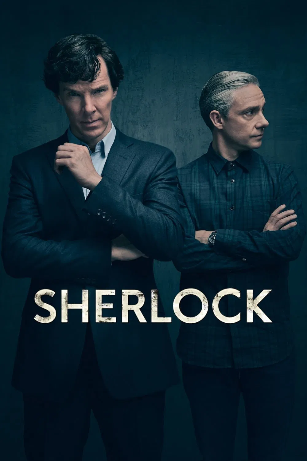 Poster chính thức của phim Phim Hình Sự, Phim Tâm Lý "Thám Tử Sherlock (Phần 3)" (Sherlock - 2010), với sự tham gia của diễn viên Benedict Cumberbatch và Martin Freeman.