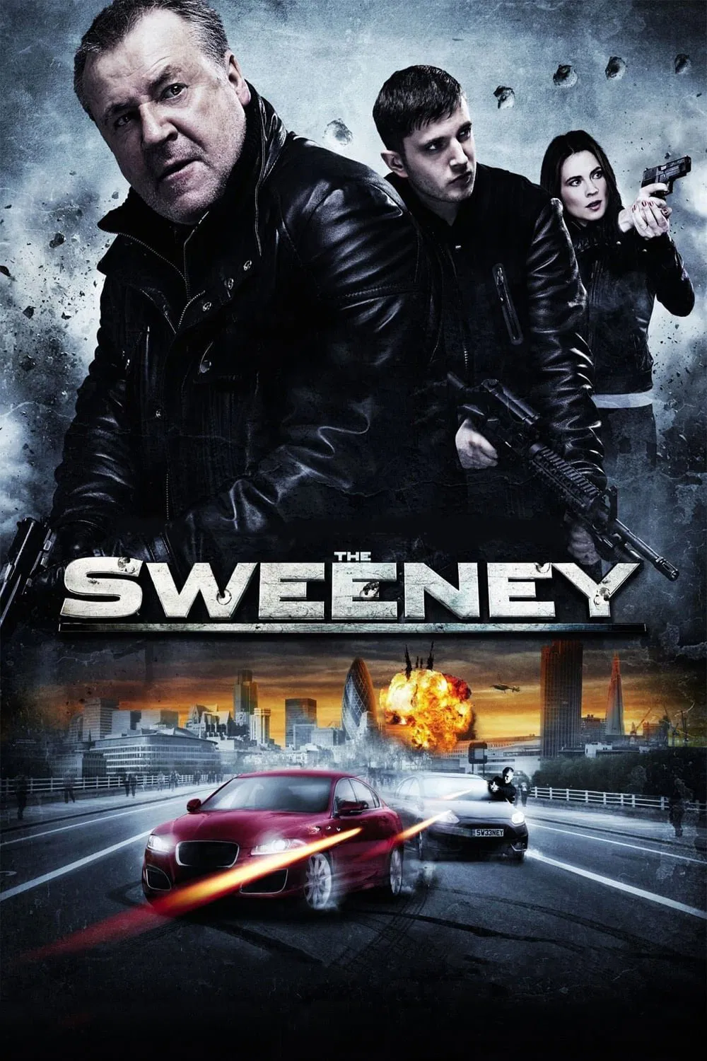 Poster chính thức của phim Phim Hành Động, Phim Hình Sự "Thám Tử Tài Ba" (The Sweeney - 2012), với sự tham gia của diễn viên Ray Winstone và Plan B.