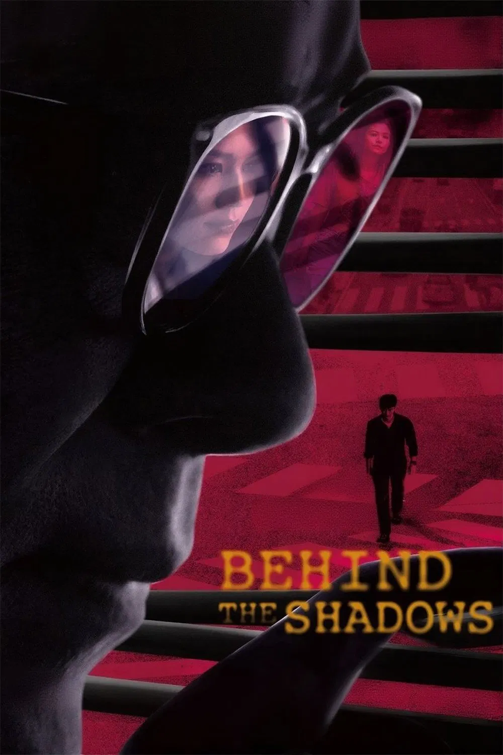Poster chính thức của phim Phim Tâm Lý, Phim Hình Sự "Thám Tử Tư: Phía Sau Vết Máu" (Behind the Shadows - 2025), với sự tham gia của diễn viên Cổ Thiên Lạc và Lưu Quán Đình.