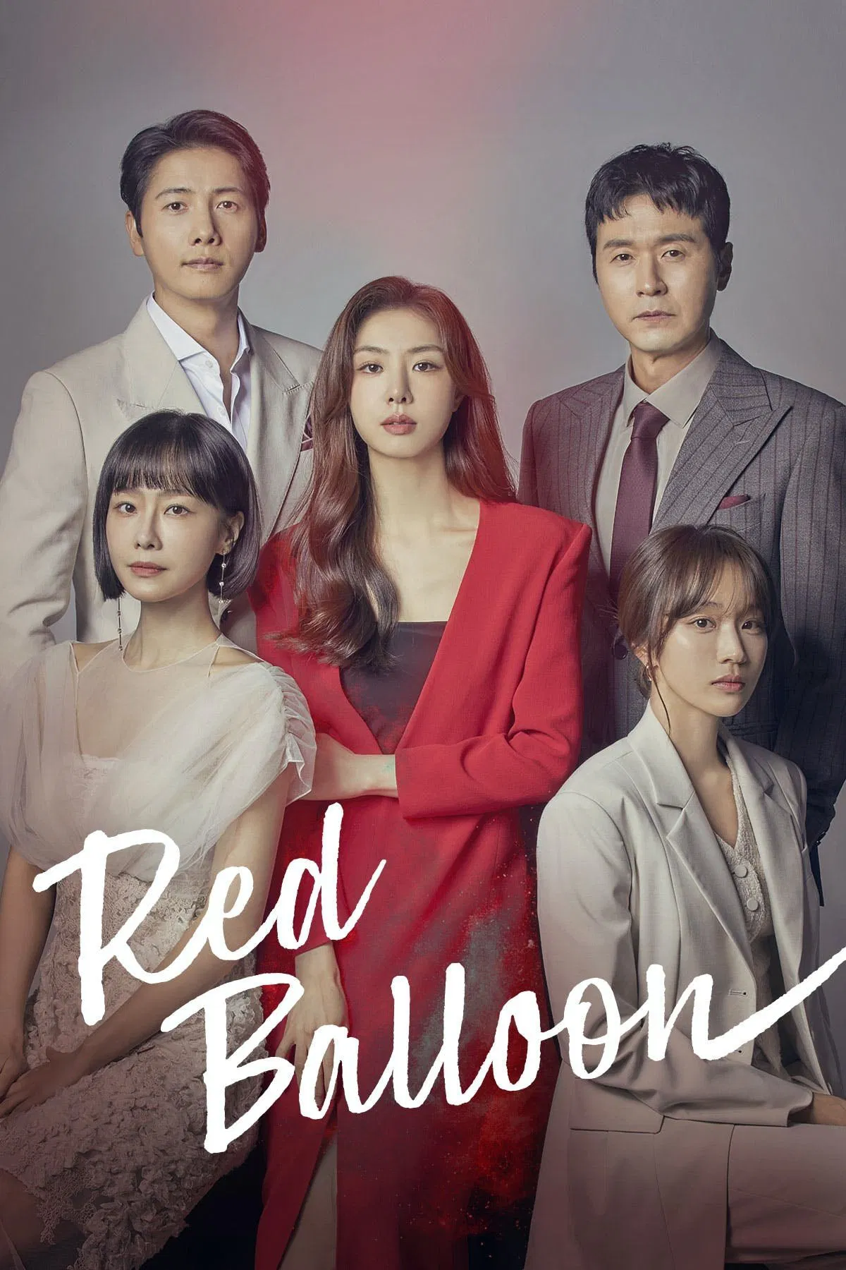 Poster chính thức của phim Phim Gia Đình, Phim Tâm Lý "Tham Vọng Rực Đỏ" (Red Balloon - 2022), với sự tham gia của diễn viên Seo Ji-hye và Lee Sung-jae.