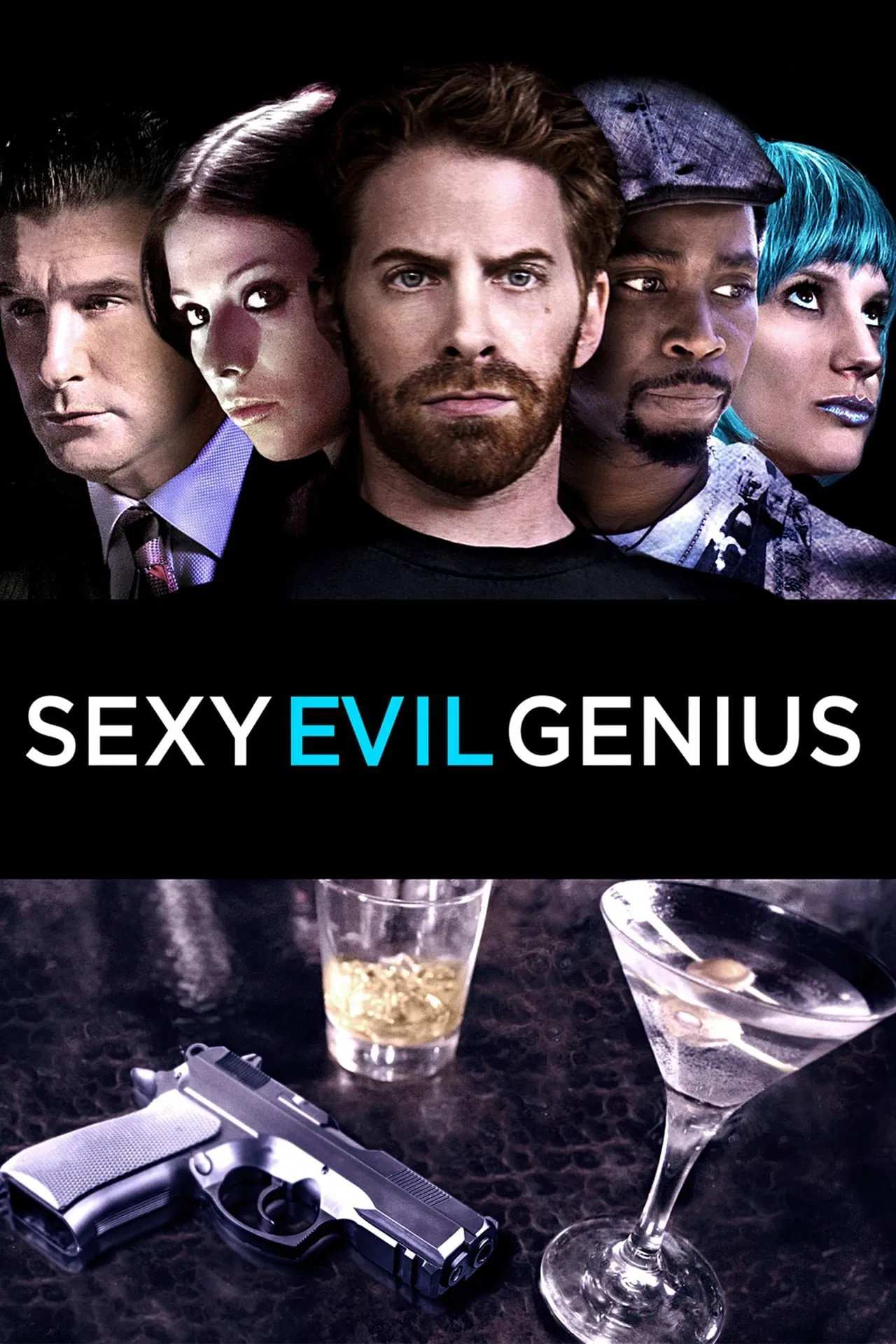 Poster chính thức của phim Phim Hài, Phim Tâm Lý "Thần Ác Gợi Cảm" (Sexy Evil Genius - 2013), với sự tham gia của diễn viên Seth Green và Michelle Trachtenberg.