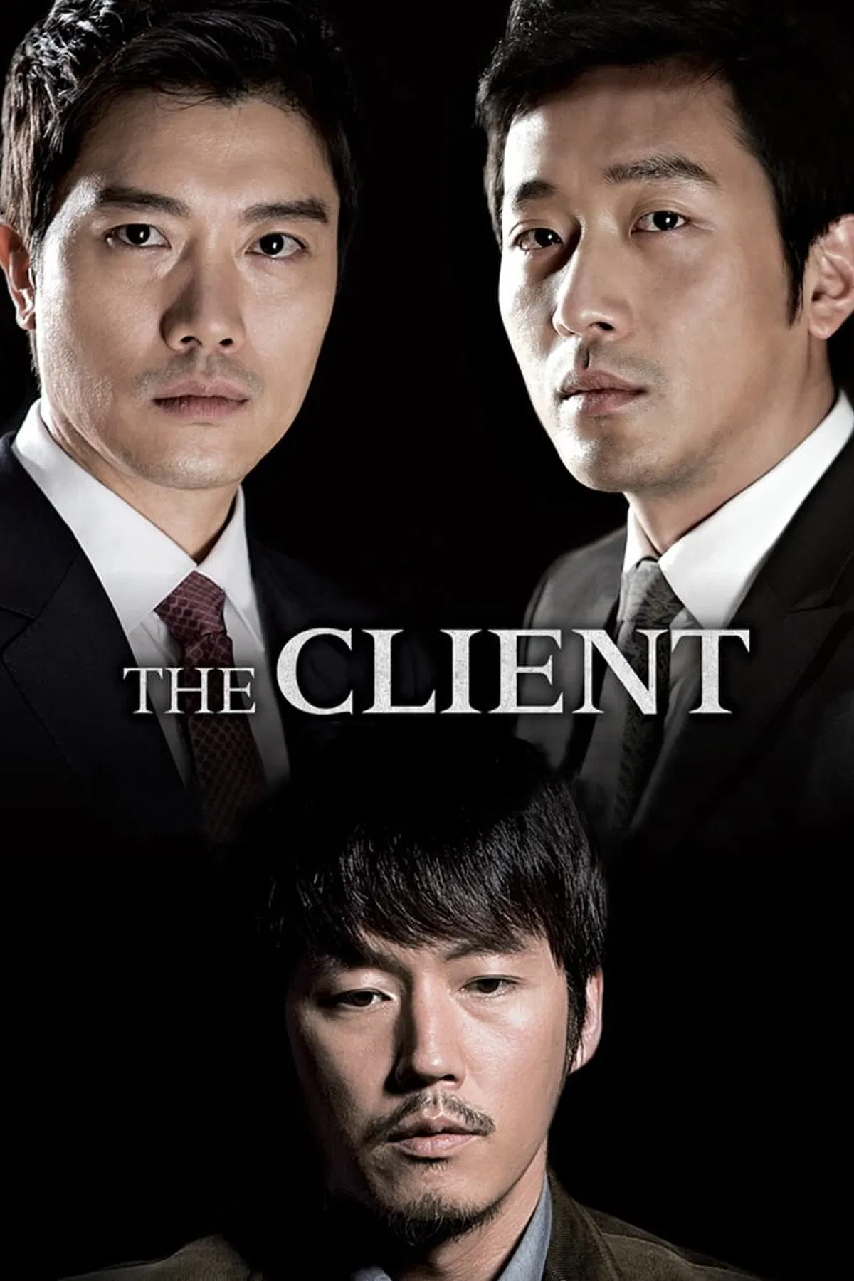Poster chính thức của phim Phim Tâm Lý, Phim Giật Gân "Thân Chủ" (The Client - 2011), với sự tham gia của diễn viên Ha Jung-woo và Park Hee-soon.