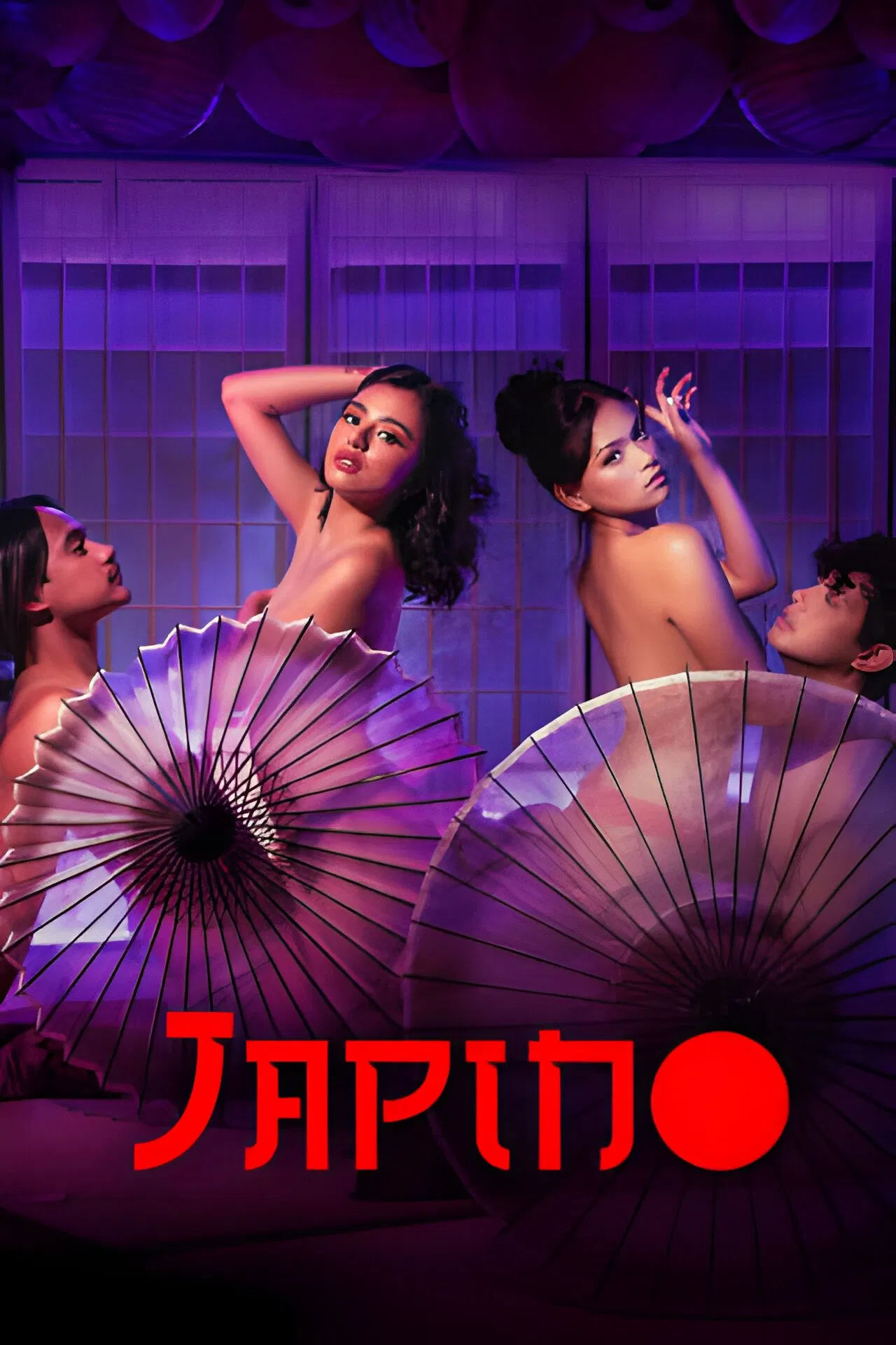 Poster chính thức của phim Phim Tâm Lý "Thân Gái Xứ Người" (Japino - 2023), với sự tham gia của diễn viên Angela Morena và Denise Esteban.